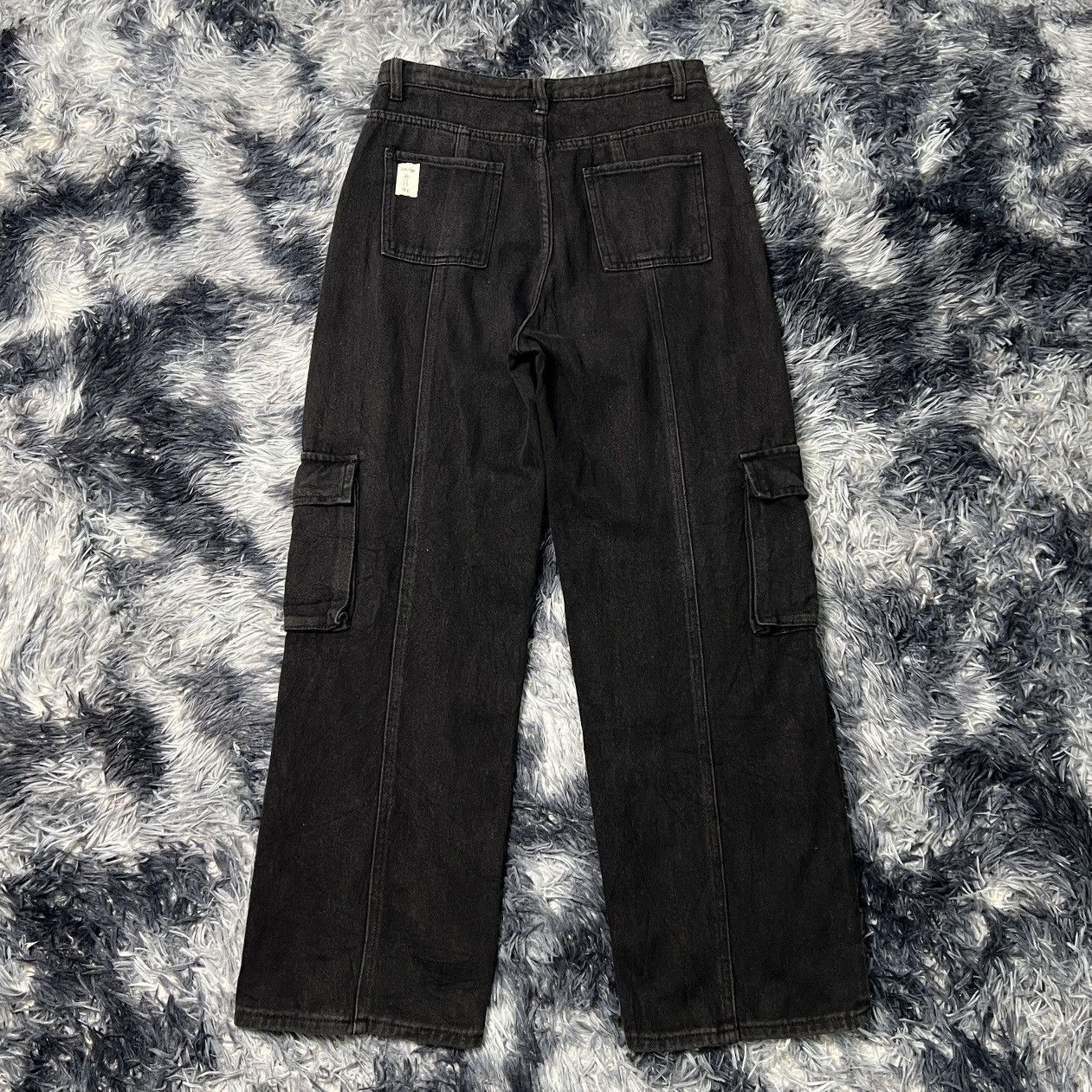 ME+EM Me+em Select Denim Wide Loose Cargo Pant Size 29" - 2 Thumbnail