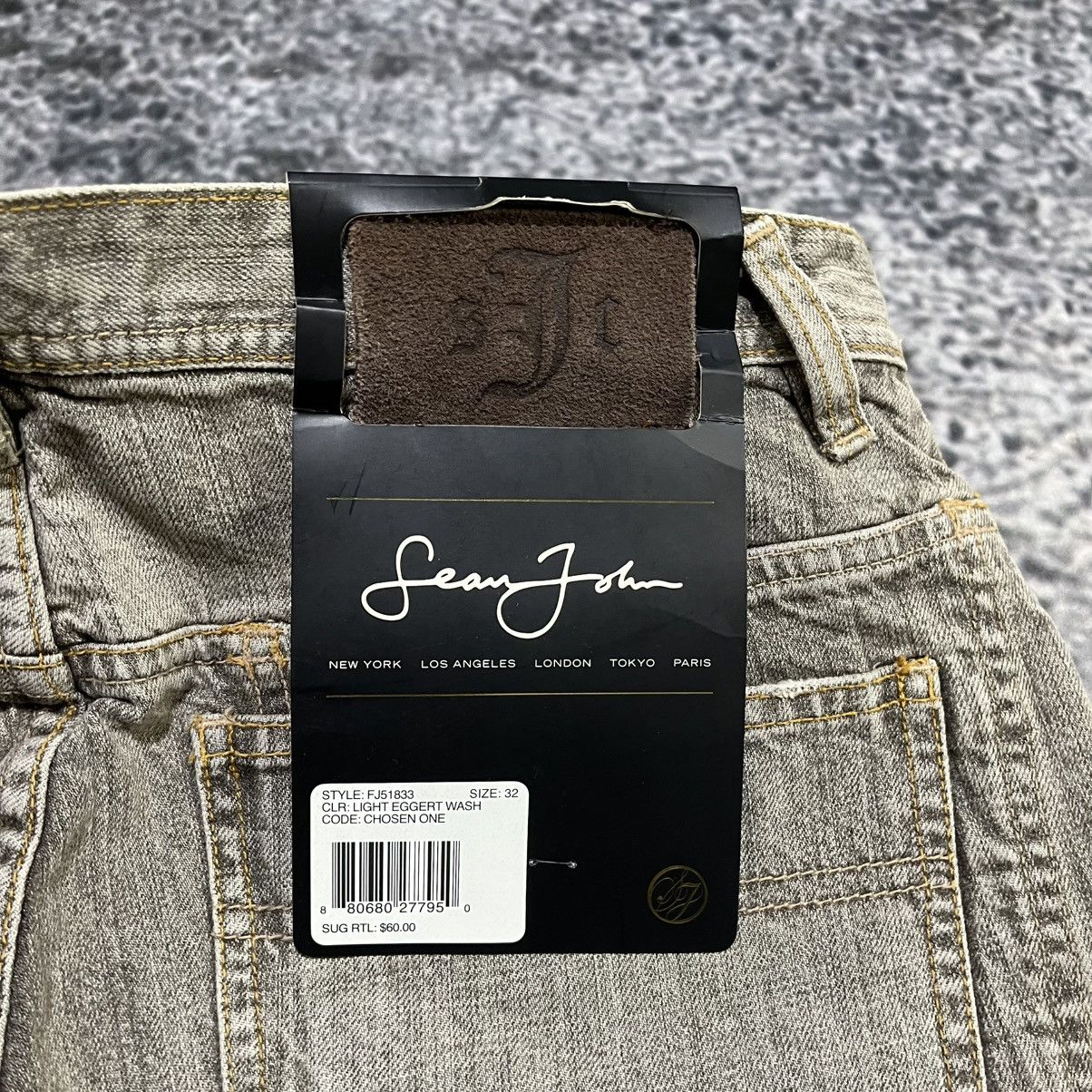 Sean John Vintage Y2K Sean John Baggy Jorts Grunge Skater Denim Shorts Size US 32 / EU 48 - 4 Thumbnail