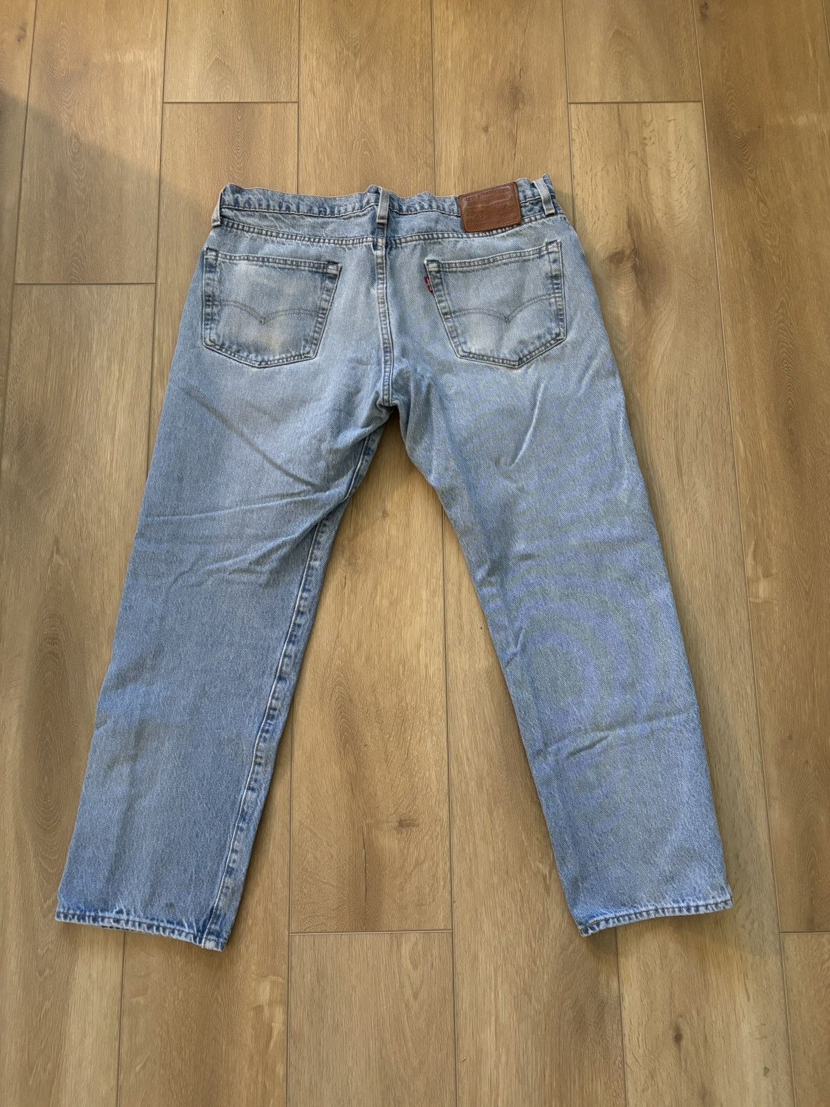 Levi's Levis 502 premium cropped distressed jeans Size US 34 / EU 50 - 2 Thumbnail