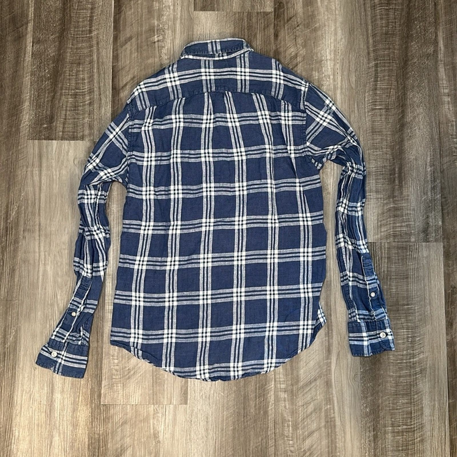 Bonobos Bonobos Linen Slim Fit Long Sleeve Button Down - Small Size US S / EU 44-46 / 1 - 3 Thumbnail