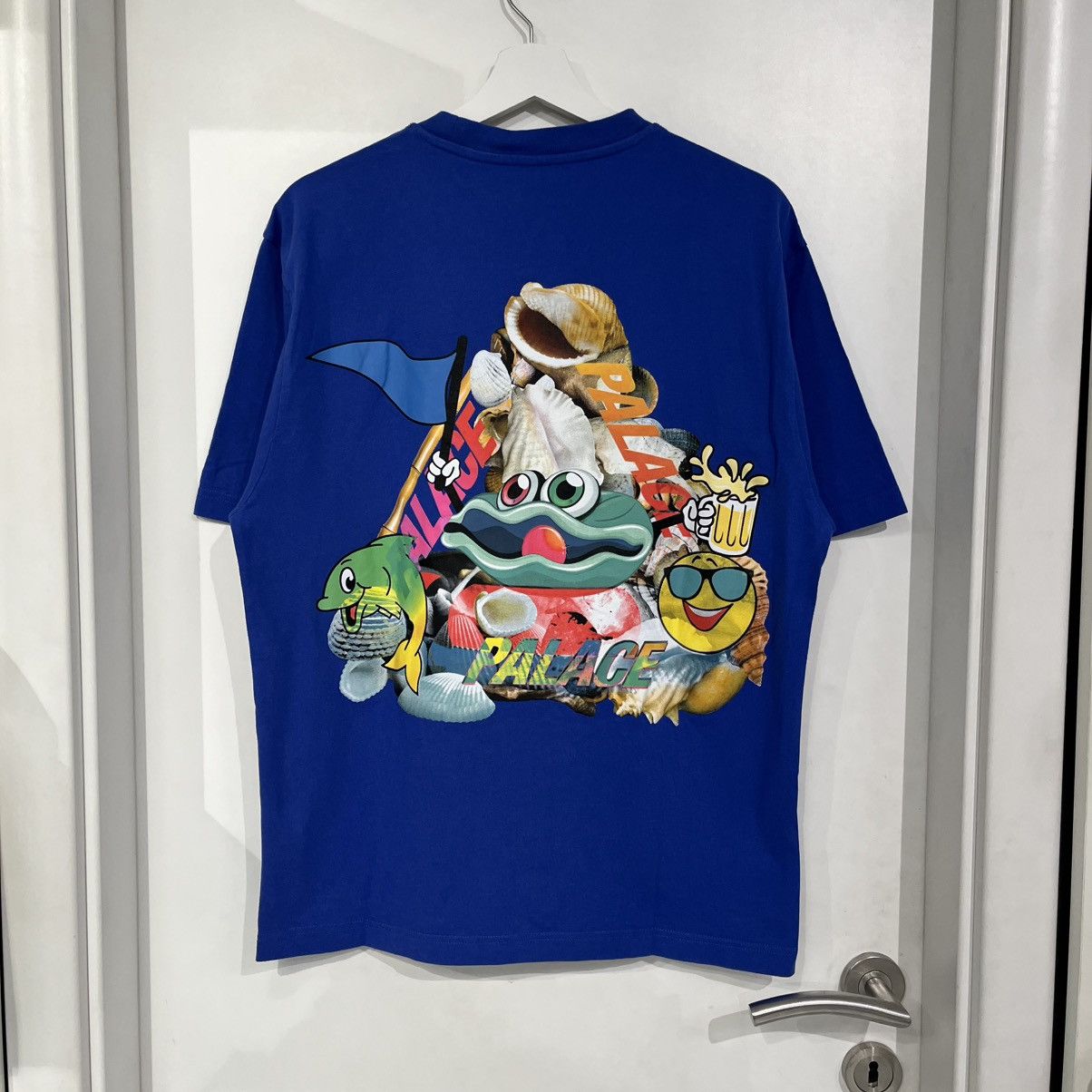 Palace Palace P Sea Tee Blue Size US M / EU 48-50 / 2 - 2 Thumbnail