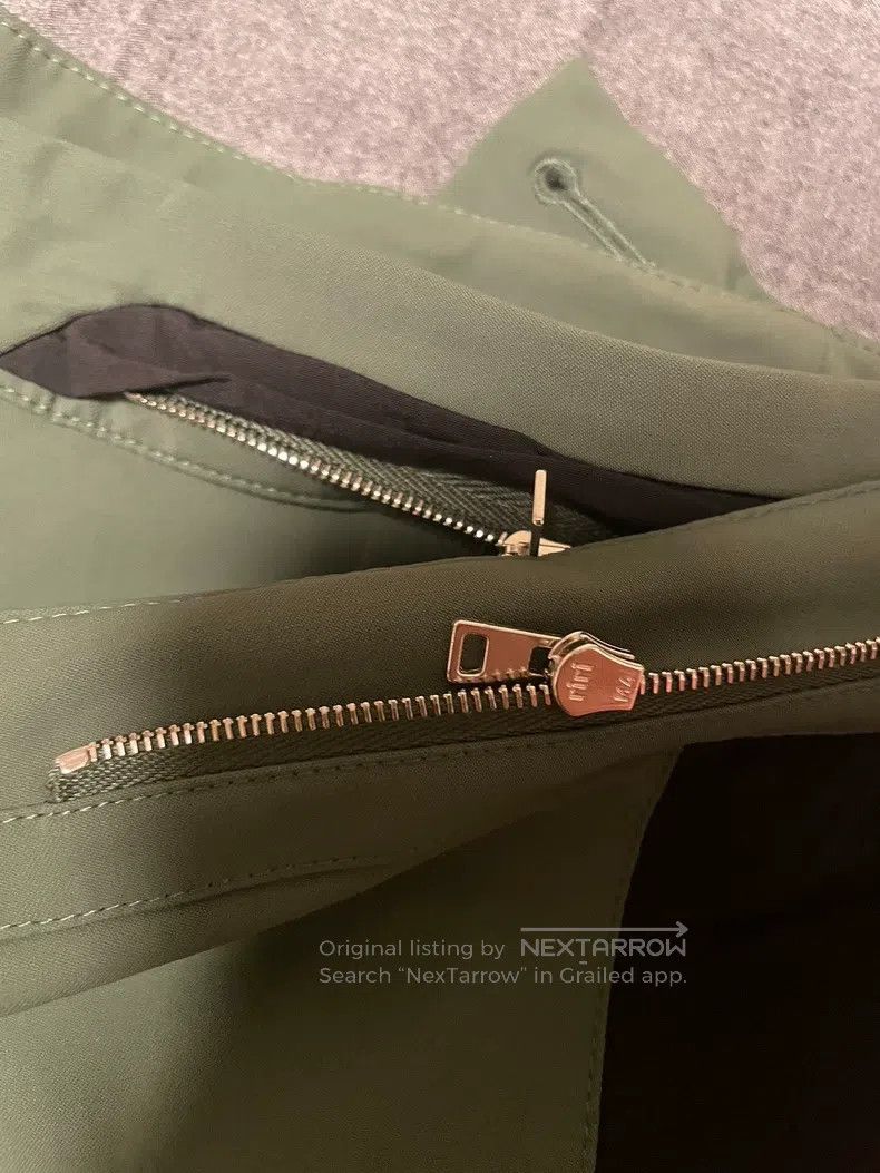 Kiko Kostadinov Kiko Kostadinov Army green pants, Riri zipper Size US 30 / EU 46 - 8 Thumbnail