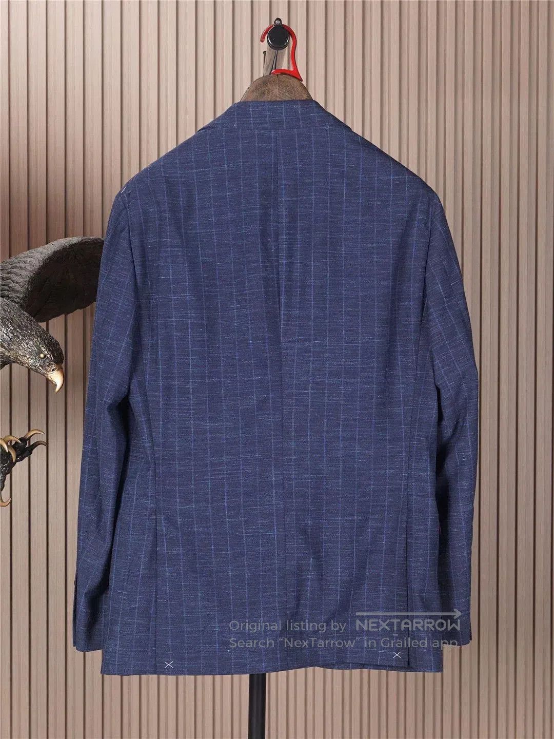 Brunello Cucinelli Brunello Cucinelli Spring Summer Blazer. Size US XL / EU 56 / 4 - 3 Thumbnail