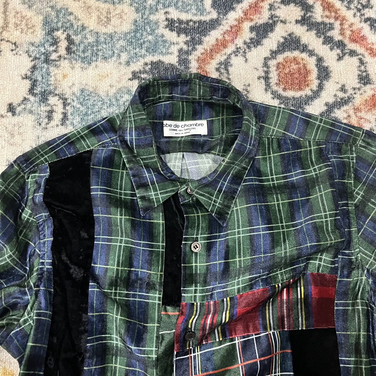 Comme des Garcons Ad1999 Plaid patch work Size M / US 6-8 / IT 42-44 - 2 Thumbnail