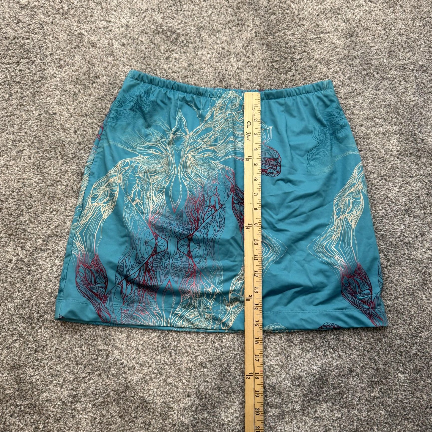 Nike Nike Golf Skort Women 6 Blue Elastic Pockets Breathable Athletic Athleticwear Golf Skort 90s? Size 28" / US 6 / IT 42 - 4 Thumbnail