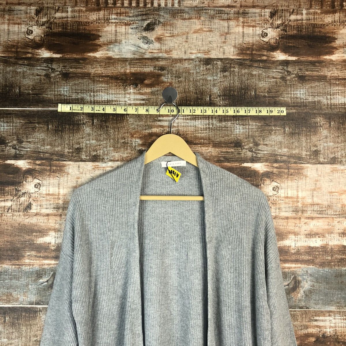 LOWRYS FARM Lowyrs Farm Grey long Cardigan Knitwear #A1886 Size M / US 6-8 / IT 42-44 - 4 Thumbnail