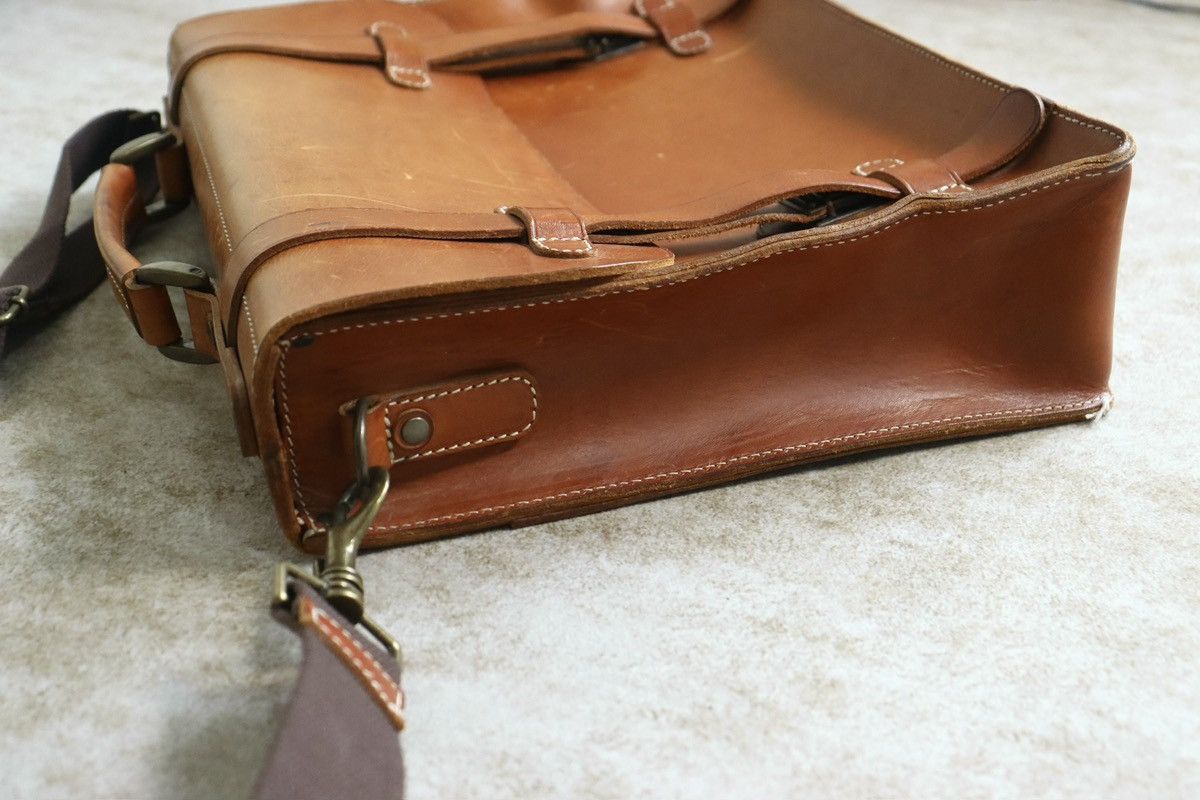 Maison Margiela Maison Martin Margiela Leather briefcase（Crazy Horse Hide） Size ONE SIZE - 10 Thumbnail
