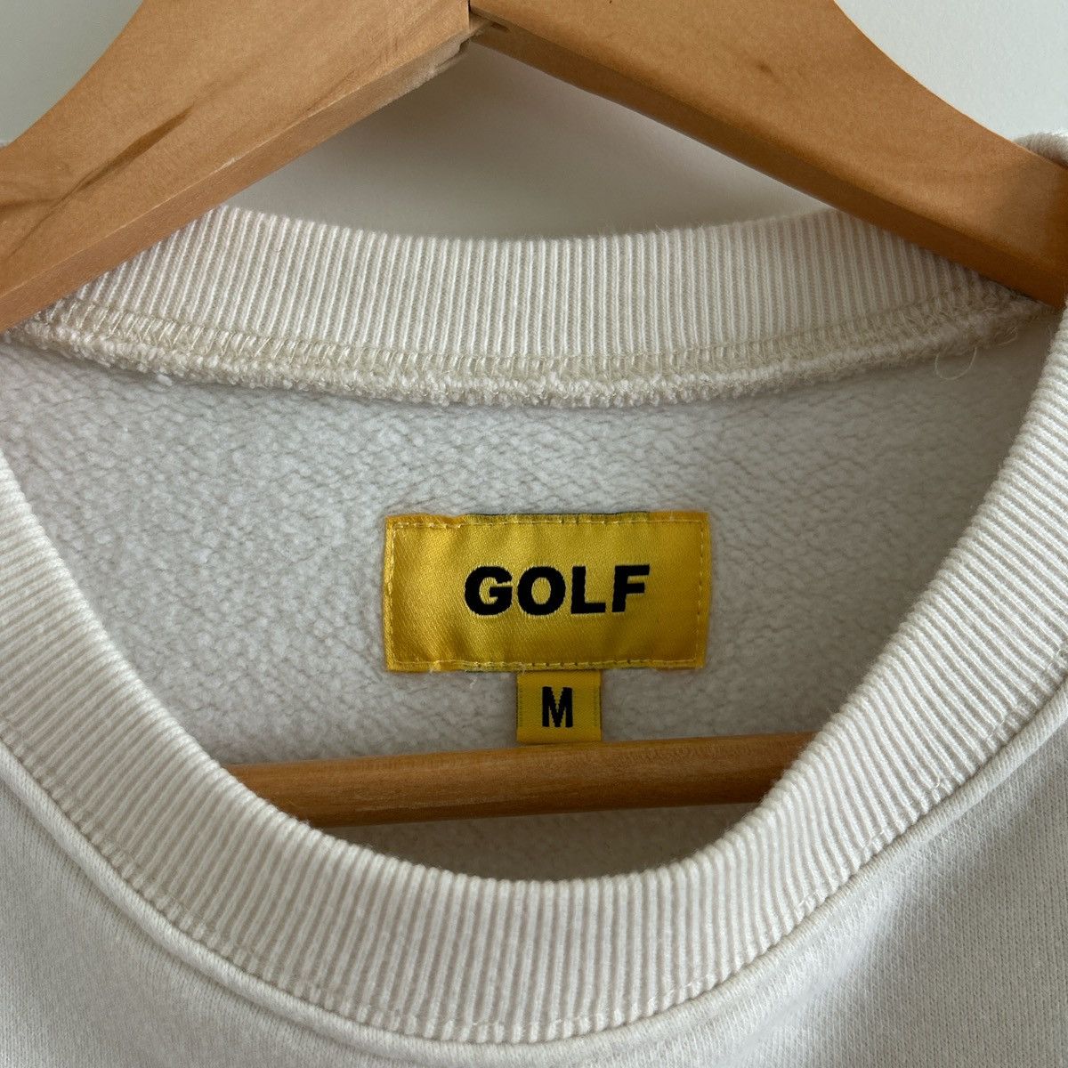 Golf Wang Golf Wang Multi 3D Logo Crewneck Cream Size US M / EU 48-50 / 2 - 3 Thumbnail