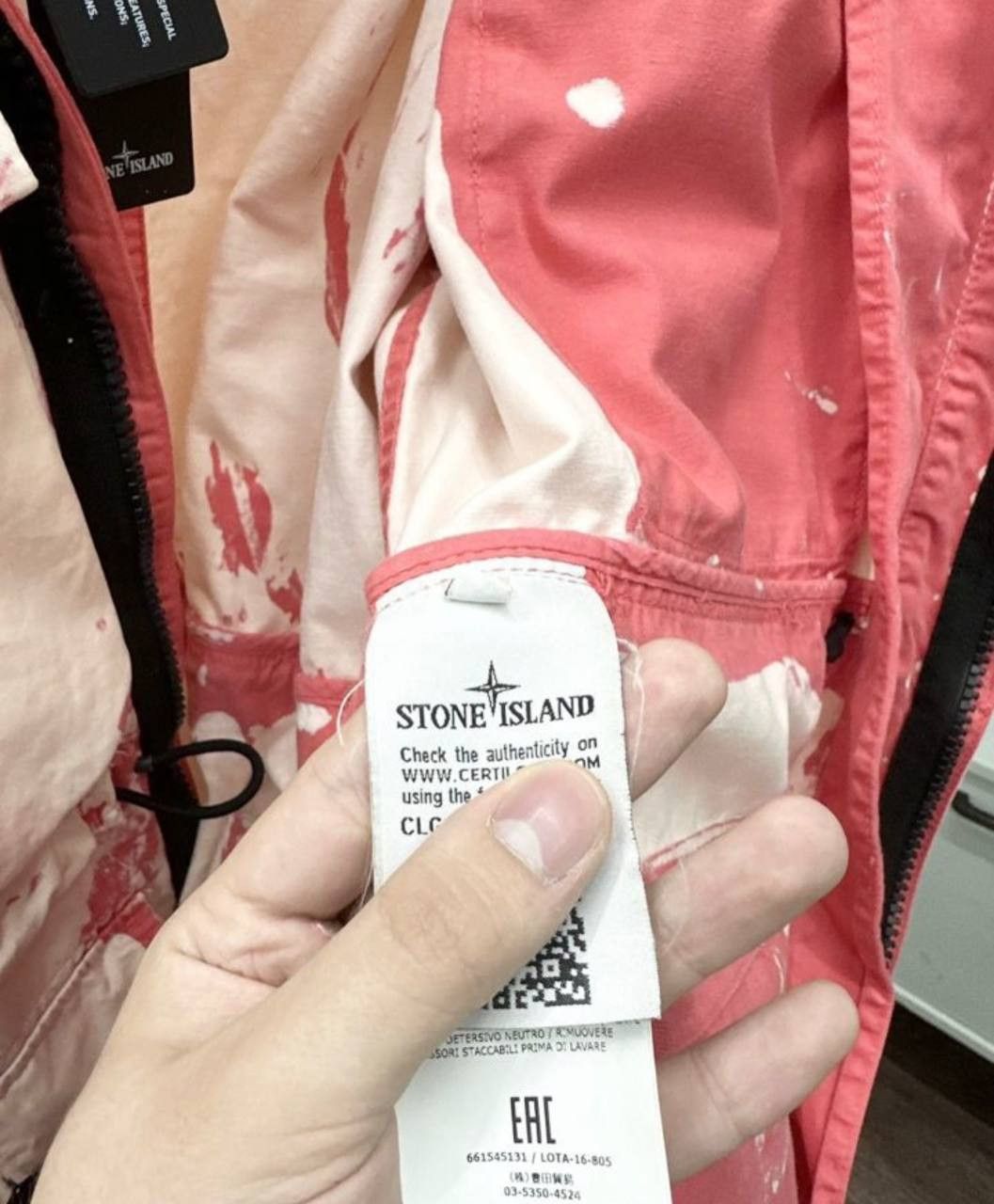 Stone Island Stone Island Hand Corrosion Size US L / EU 52-54 / 3 - 9 Thumbnail