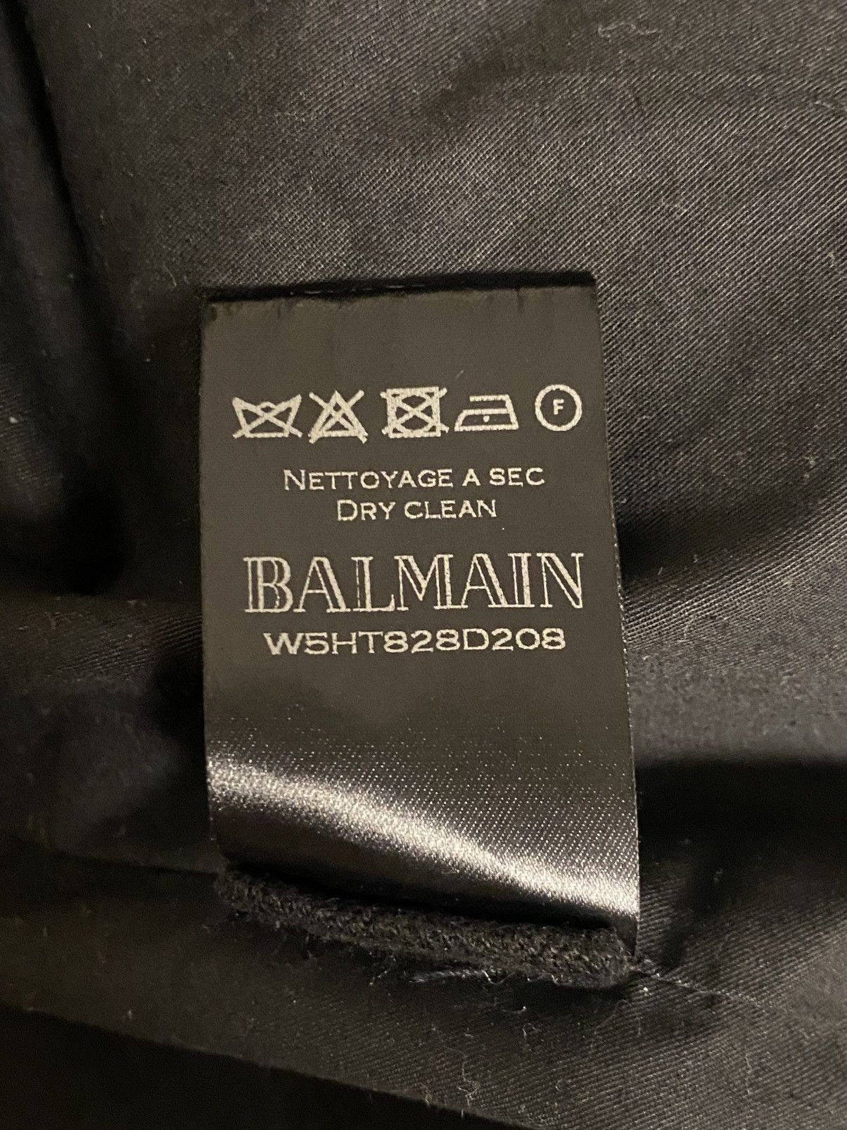 Balmain FW15 balmain biker jacket Size US XL / EU 56 / 4 - 6 Thumbnail