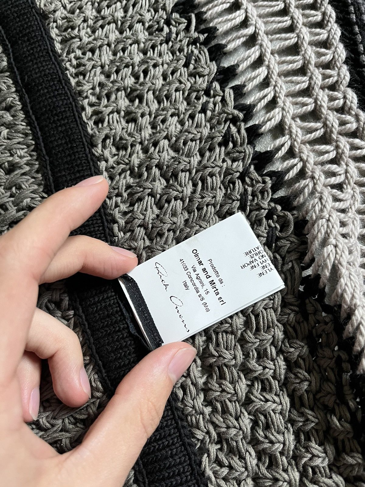 Rick Owens Rick Owens Island ss13 psycho knit vest Size US M / EU 48-50 / 2 - 11 Thumbnail