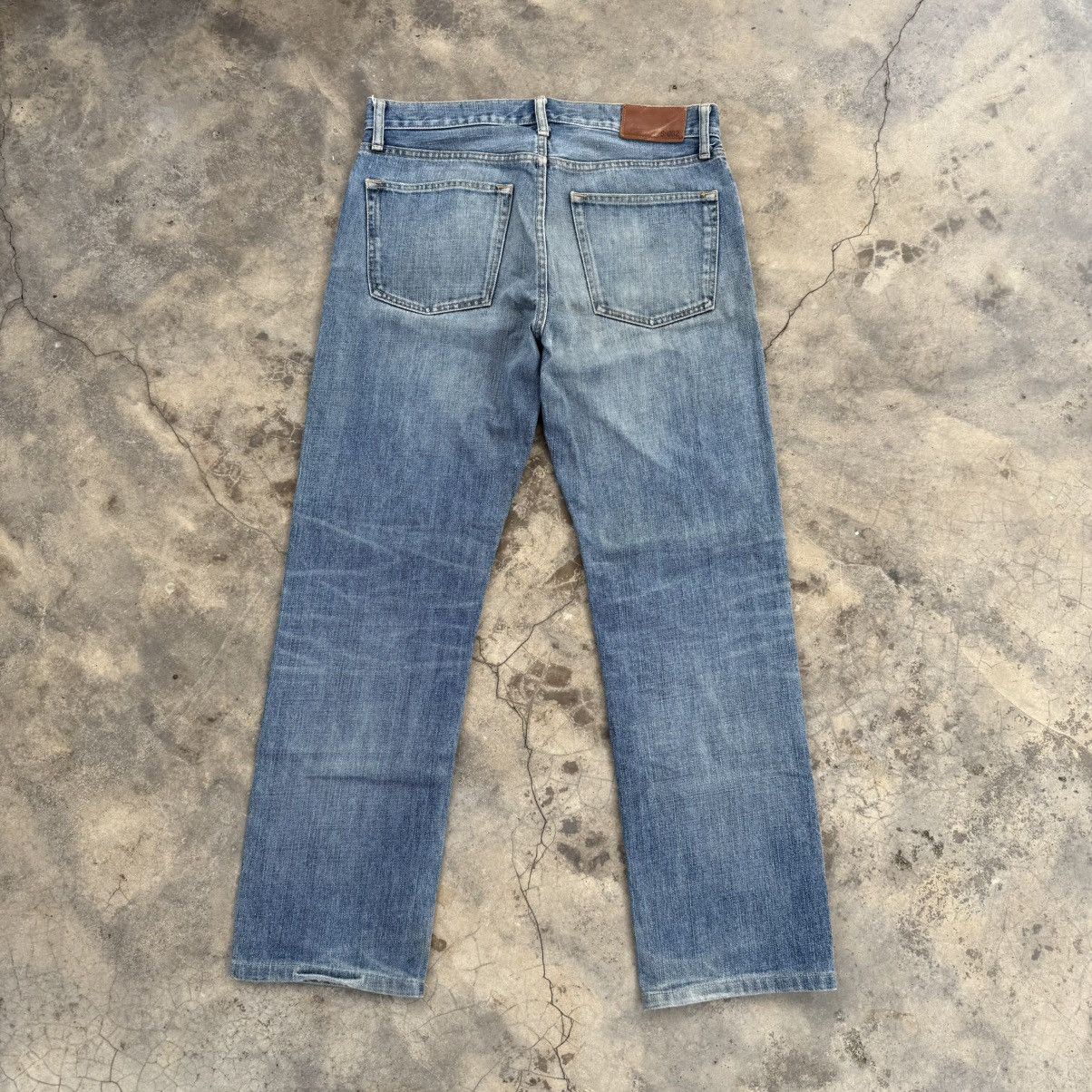 Japanese Brand VINTAGE JAPANESE FADED JEAN DENIM PANTS Size US 33 - 2 Thumbnail