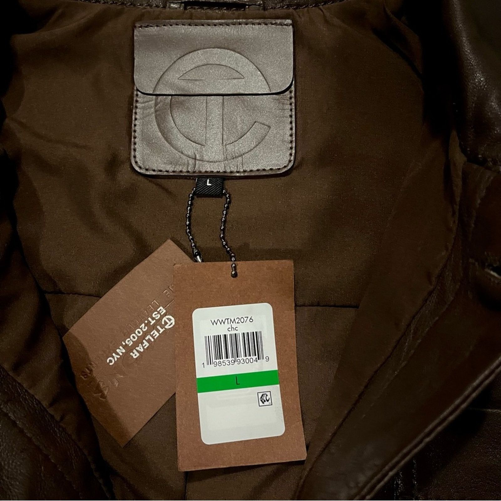 Telfar Telfar x Wilson’s Leather Detachable Sleeve Leather Jacket L Size US L / EU 52-54 / 3 - 3 Thumbnail