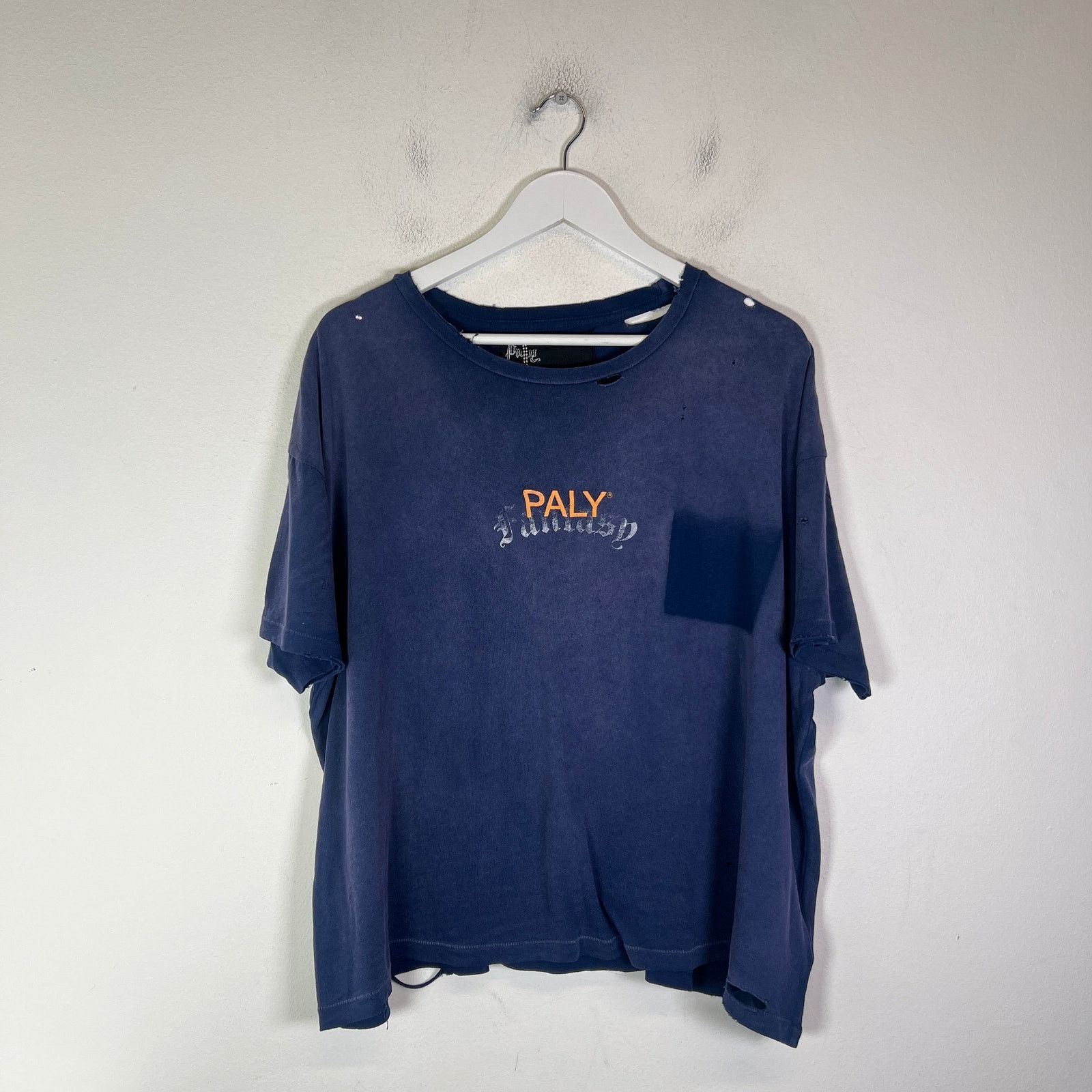 Paly Hollywood Paly Hollywood Core Logo Tee Navy Size Medium | Grailed