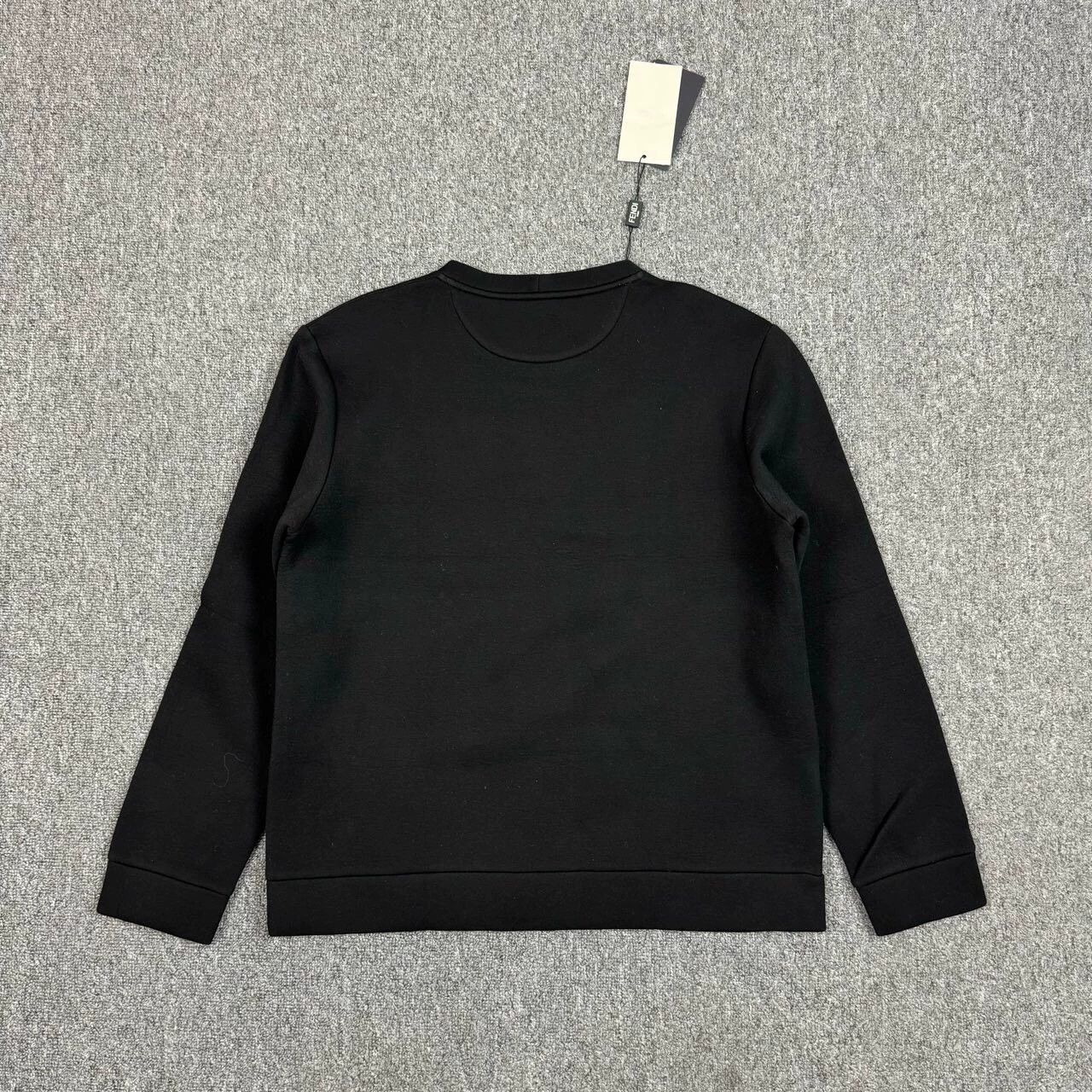 Fendi Fendi black logo print sweatshirt 48 Size XL / US 12-14 / IT 48-50 - 2 Thumbnail