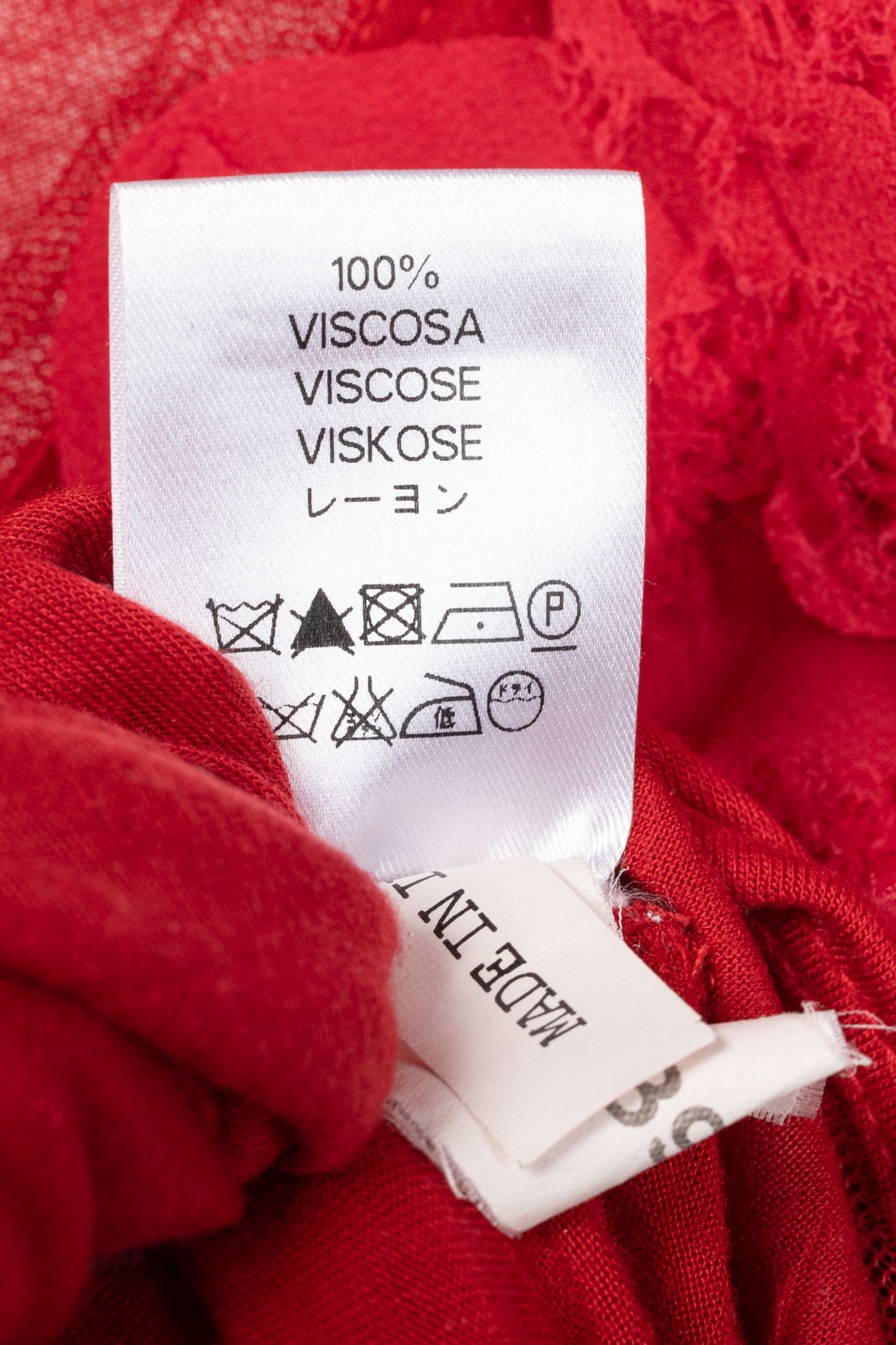 Valentino Valentino T-Shirt Couture Jersey Rosette Flutter-Sleeve Tee Size M / US 6-8 / IT 42-44 - 10 Thumbnail