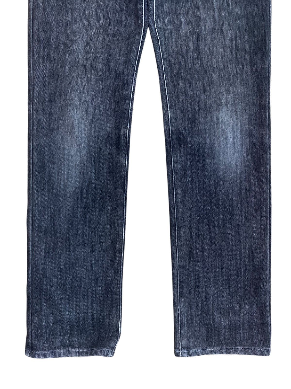 Edwin Edwin 503 Whiskers Dark Wash Style Straight Cut Jeans Size US 31 - 9 Thumbnail