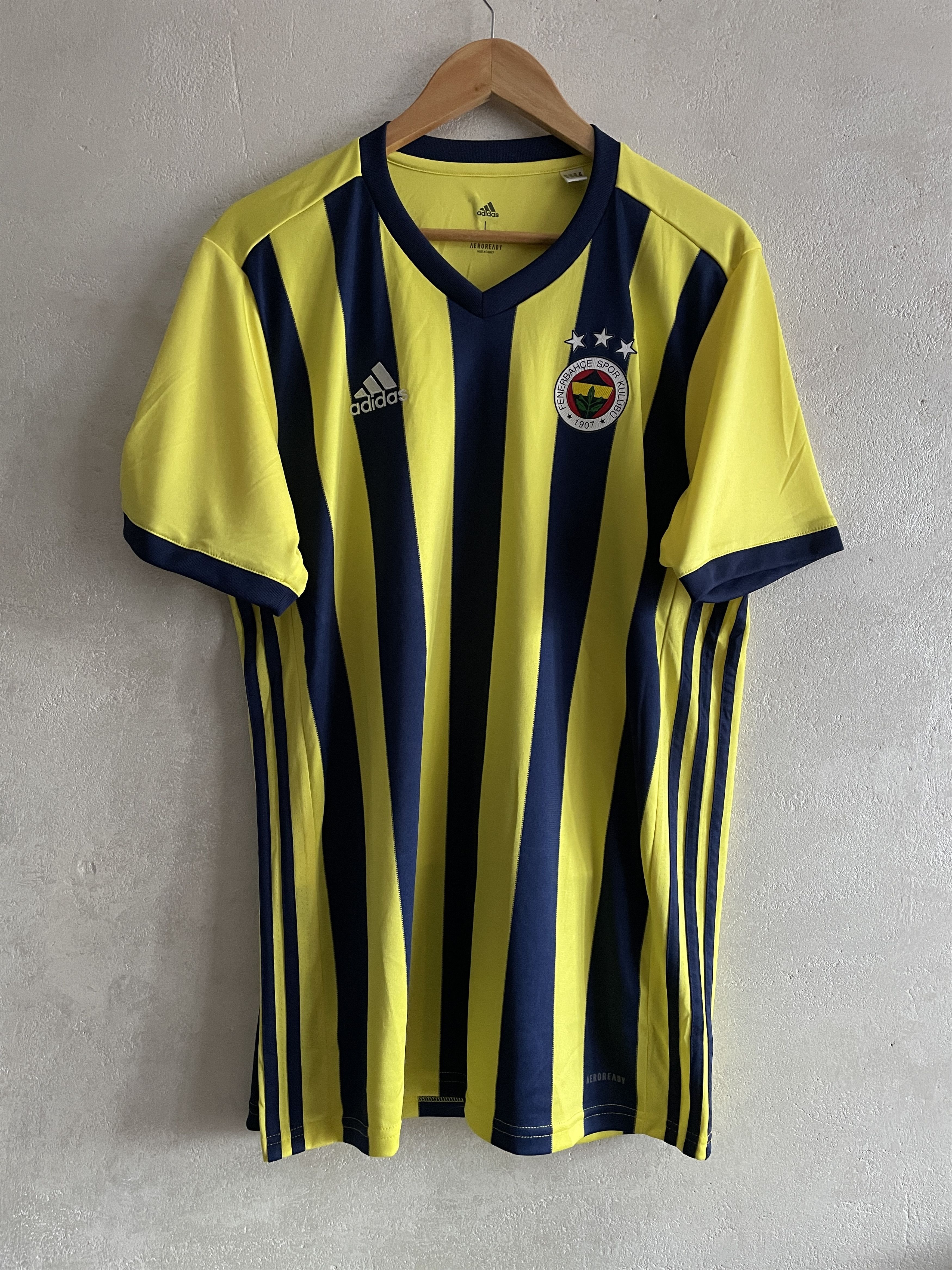 Adidas FC Fenerbahce Home Kit 2020 2021 Shirt Soccer Jersey Size US L / EU 52-54 / 3 - 1 Thumbnail