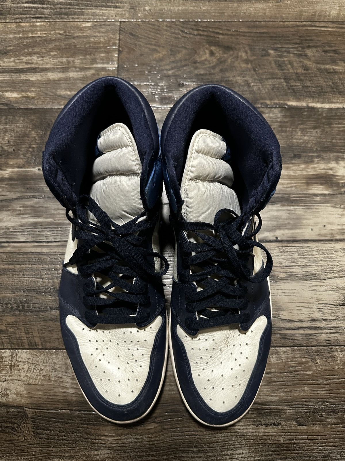 Jordan Brand Nike Air Jordan 1 “Obsidian” Retro High Size US 15 / EU 48 - 4 Thumbnail