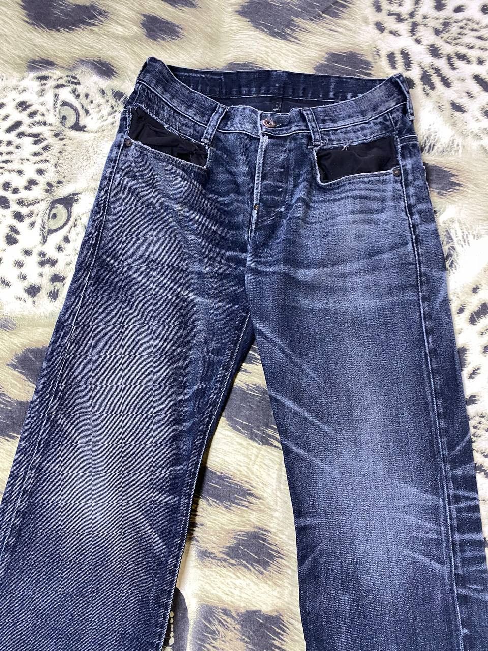 G-Star × Vintage 90s Vintage Faded Mid Wash Jeans Size US 32 / EU 48 - 12 Thumbnail