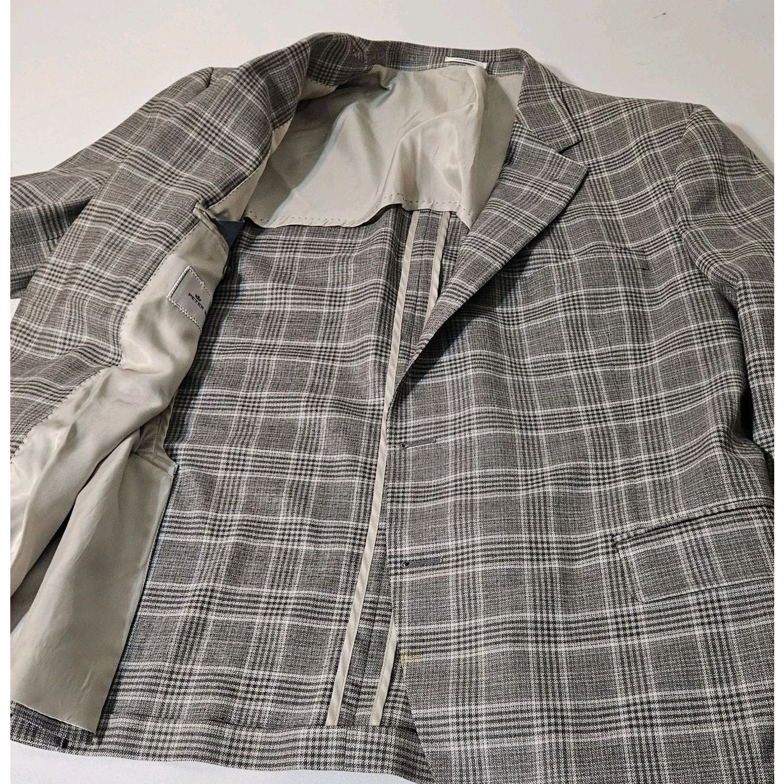 Peter Millar Peter Millar Sport Coat Mens 48R Plaid Wool Modern Blazer Size US M / EU 48-50 / 2 - 4 Thumbnail
