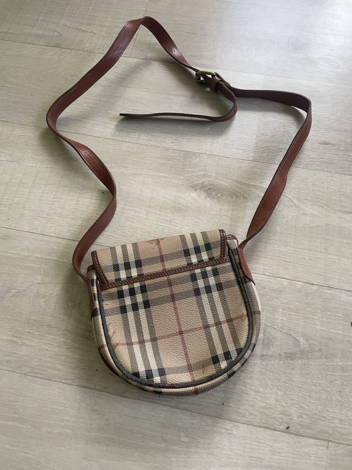 Burberry × Vintage Burberry's Vintage Bag messenger Size ONE SIZE - 10 Thumbnail