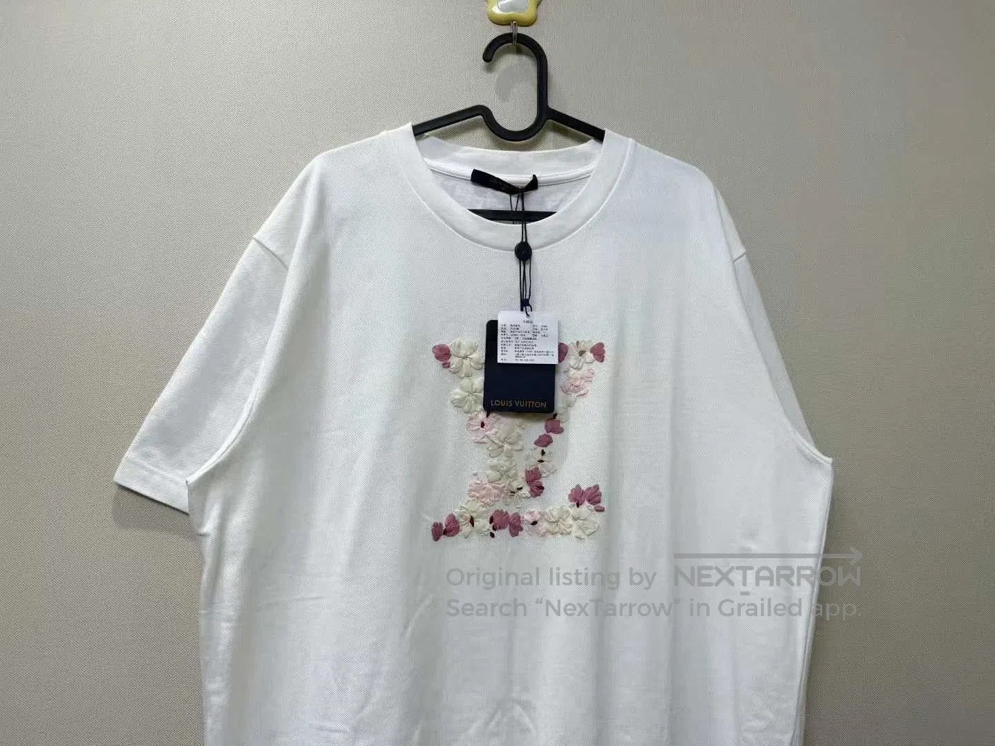 Louis Vuitton Louis Vuitton LV x Nigo White Cherry Blossom Shirt. Size US XXL / EU 58 / 5 - 2 Thumbnail