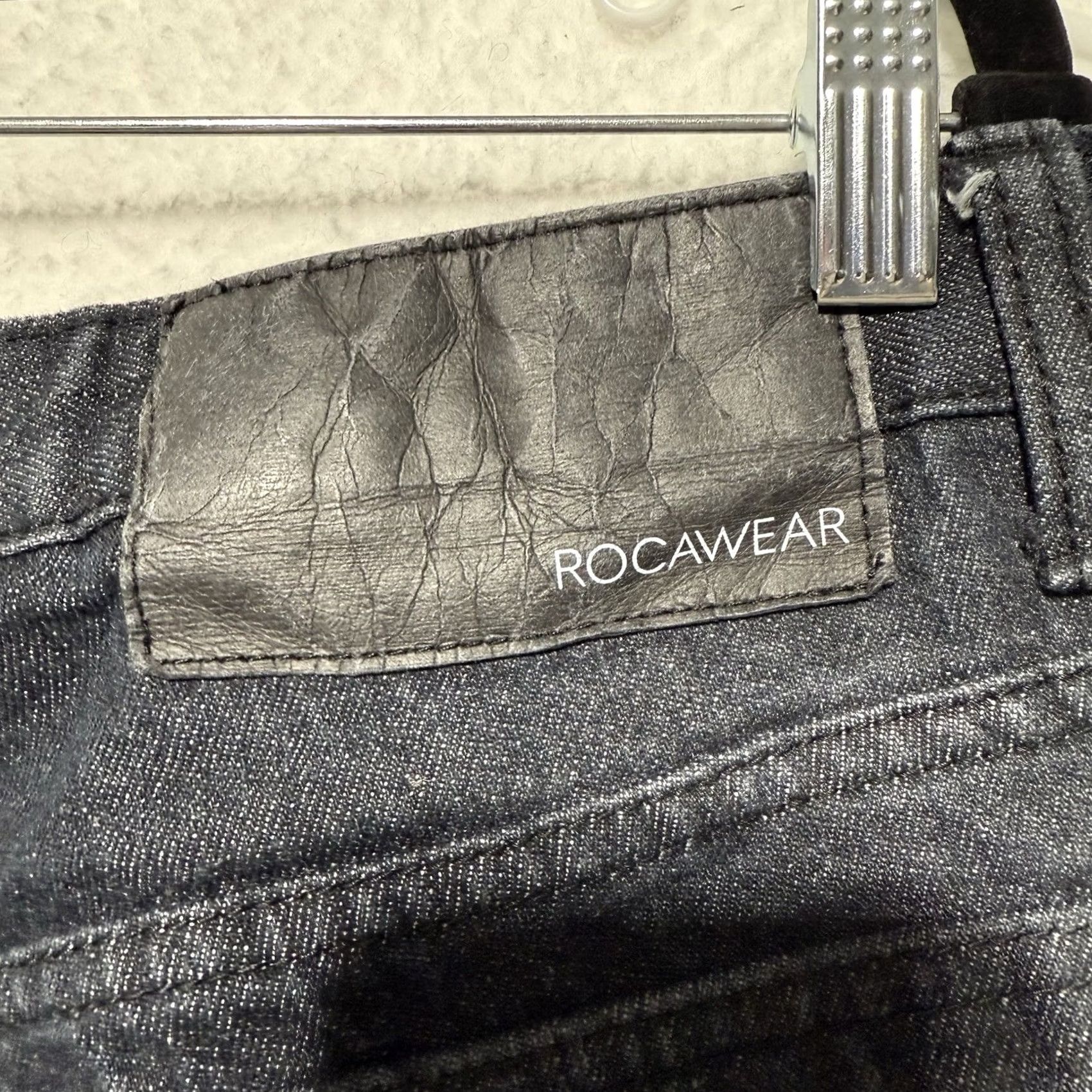 Rocawear Rocawear Jeans Men Black 38x31 Embroidered Pocket Rocawear Brand Size US 38 / EU 54 - 6 Thumbnail