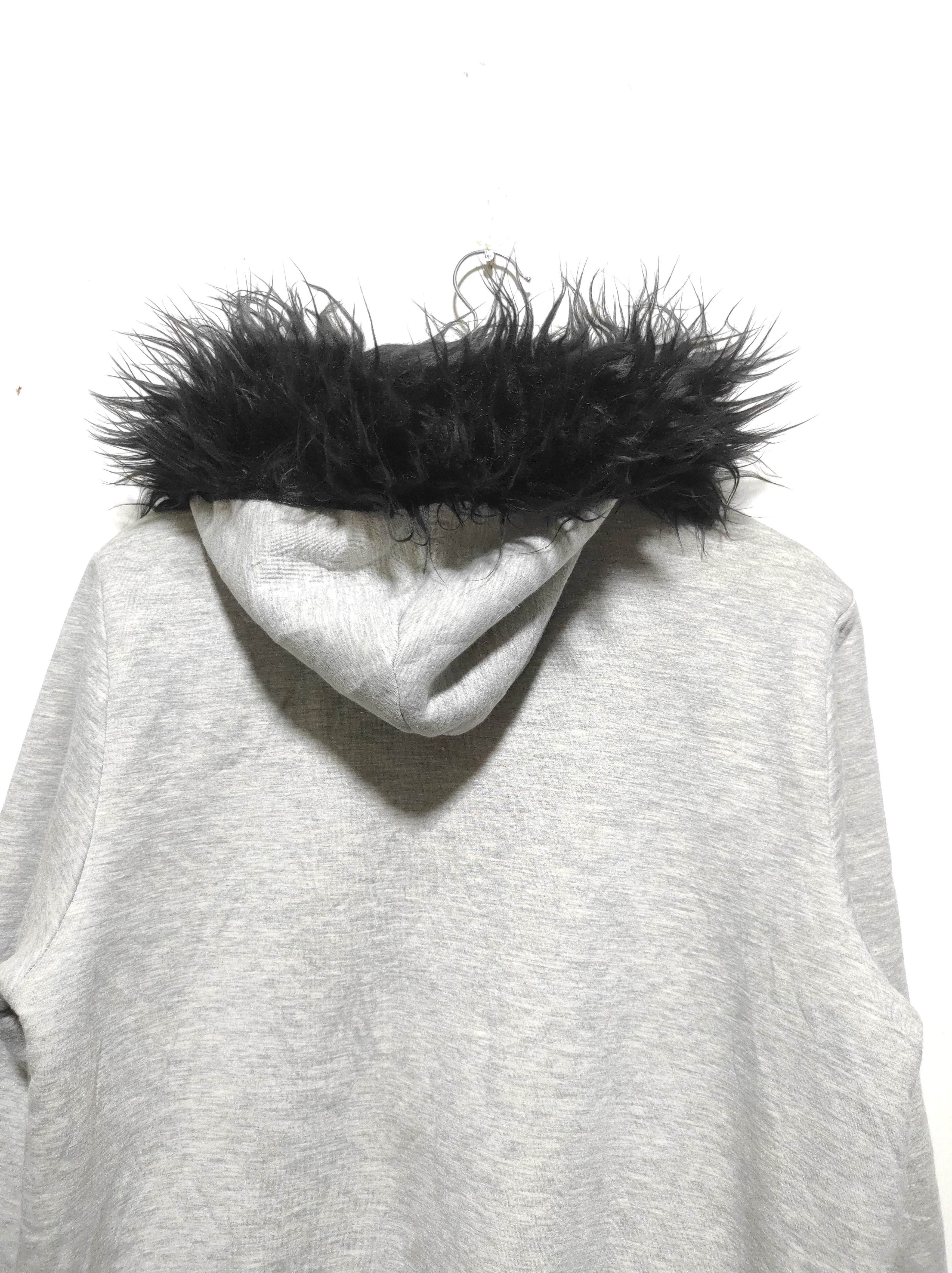 Hysteric Glamour Gray Sherpa Double Zip Fur Double Hoodie LGB style Size US L / EU 52-54 / 3 - 13 Thumbnail