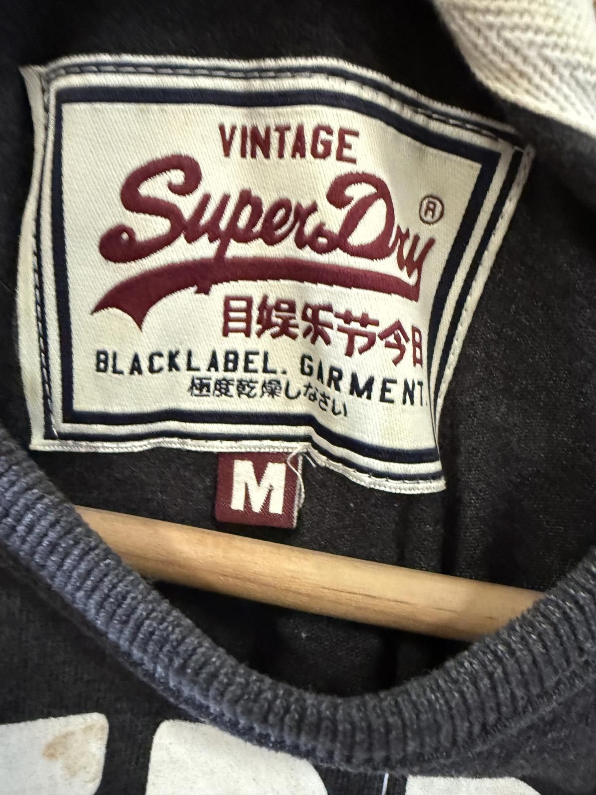 Superdry SuperDry Vintage Menswear Graphic T-Shirt Medium Size US L / EU 52-54 / 3 - 3 Thumbnail