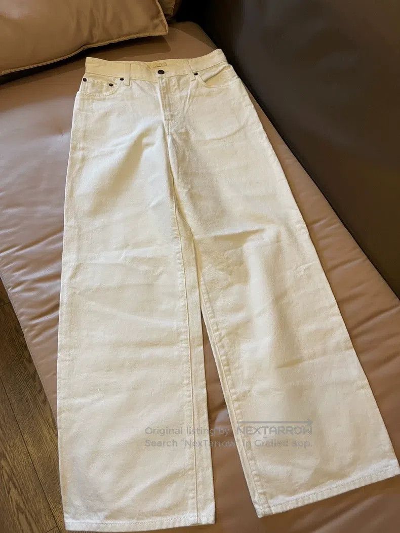 The Row The Row White Pants Size 24" / US 00 / IT 34 - 1 Thumbnail