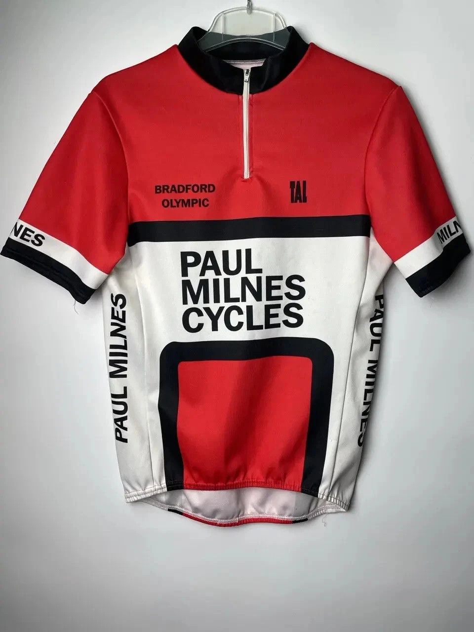 Other Vintage Cycling Jersey Bradford Olympic Paul Milnes Size L Size US L / EU 52-54 / 3 - 1 Thumbnail
