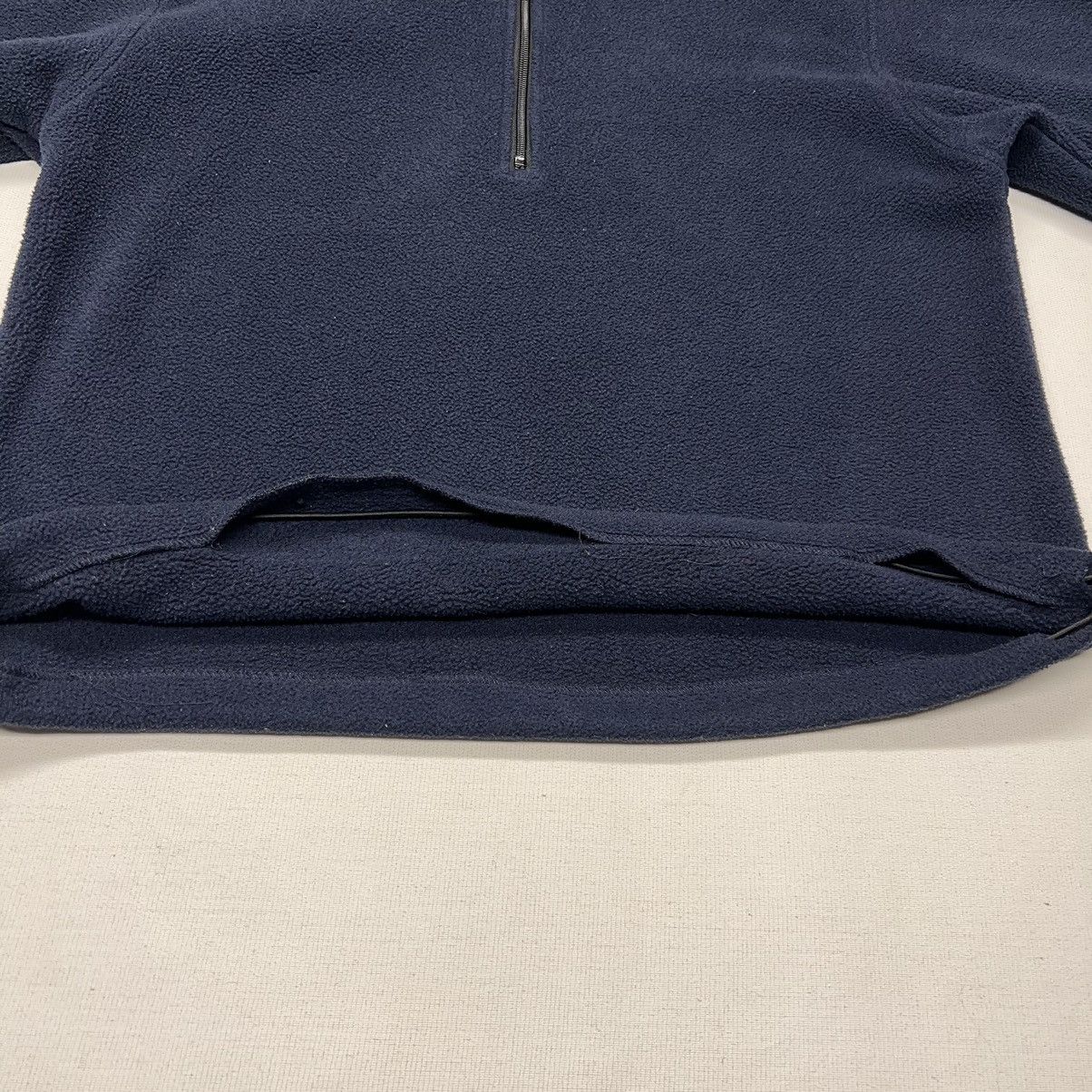 Vintage × Woolrich Woolen Mills VTG Woolrich 1/4 Zip Sweater Blue Fleece Pullover Polartec Size US M / EU 48-50 / 2 - 9 Thumbnail