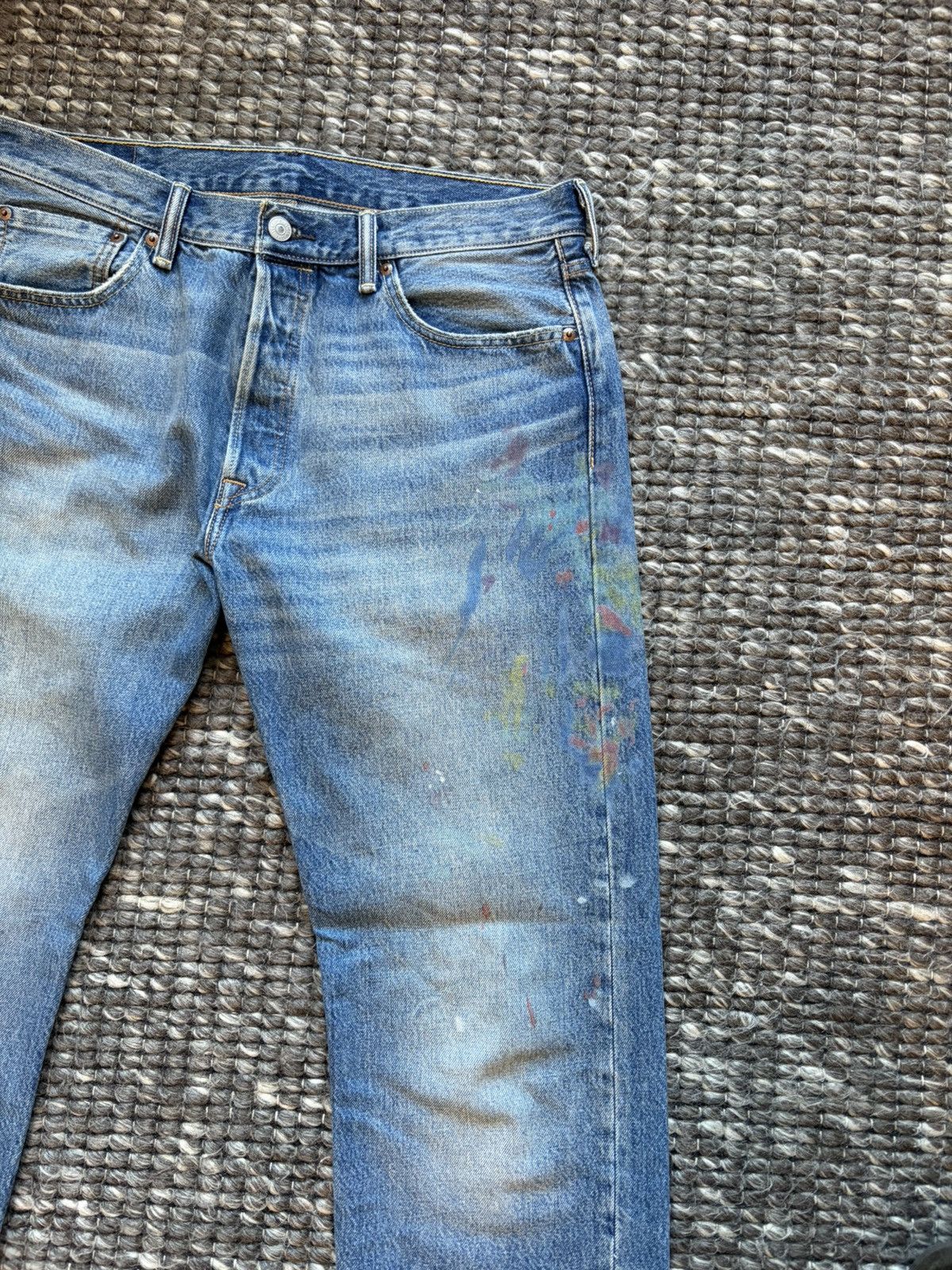Levi's Levi’s 501 Paint Splatter Size US 34 / EU 50 - 4 Thumbnail
