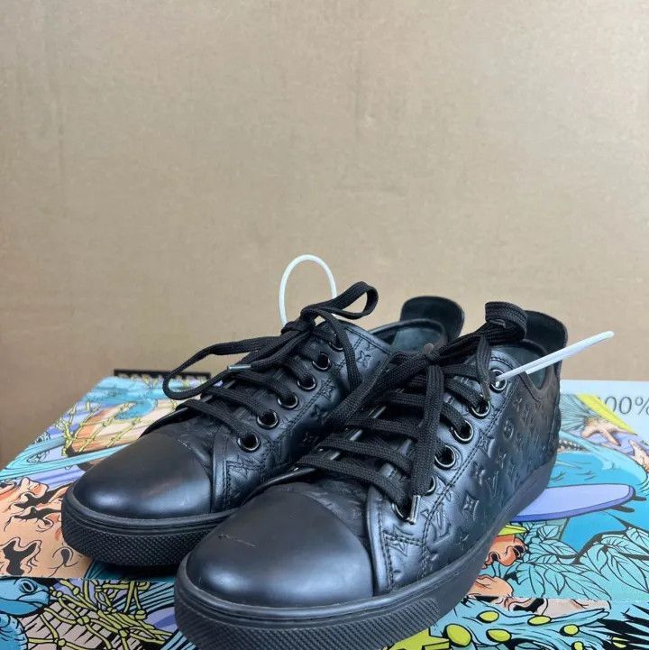Louis Vuitton Louis Vuitton Black Casual Sneakers -2508 Size US 6.5 / EU 39-40 - 1 Thumbnail