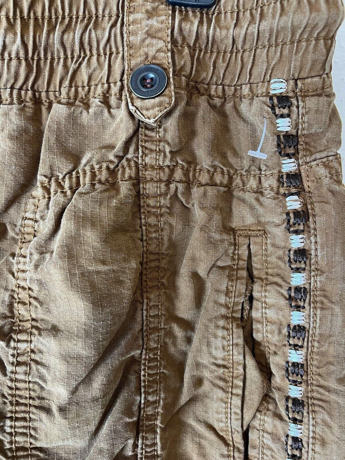 Designer ANTHROPOLOGIE Byron Seamed Utility Jogger Pants Embroidered Size 28" / US 6 / IT 42 - 5 Thumbnail