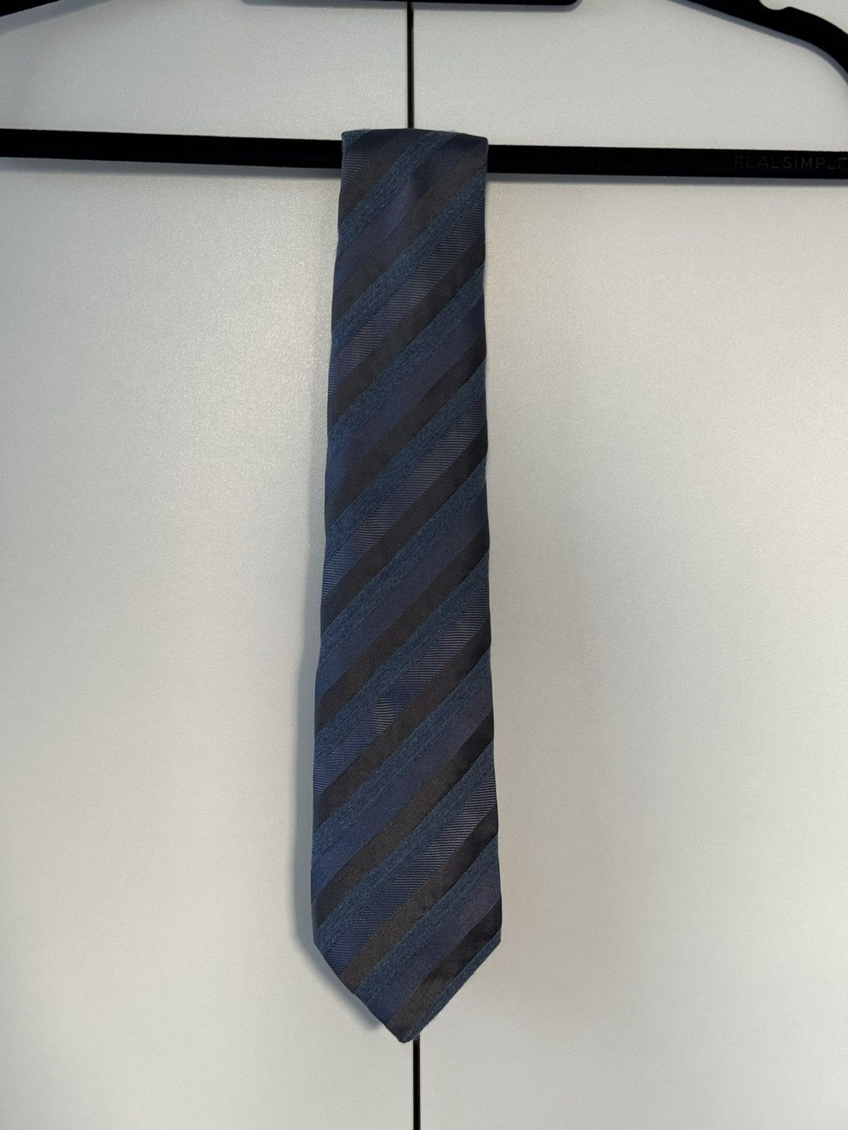 Handmade Wool and Silk Striped Tie FW14