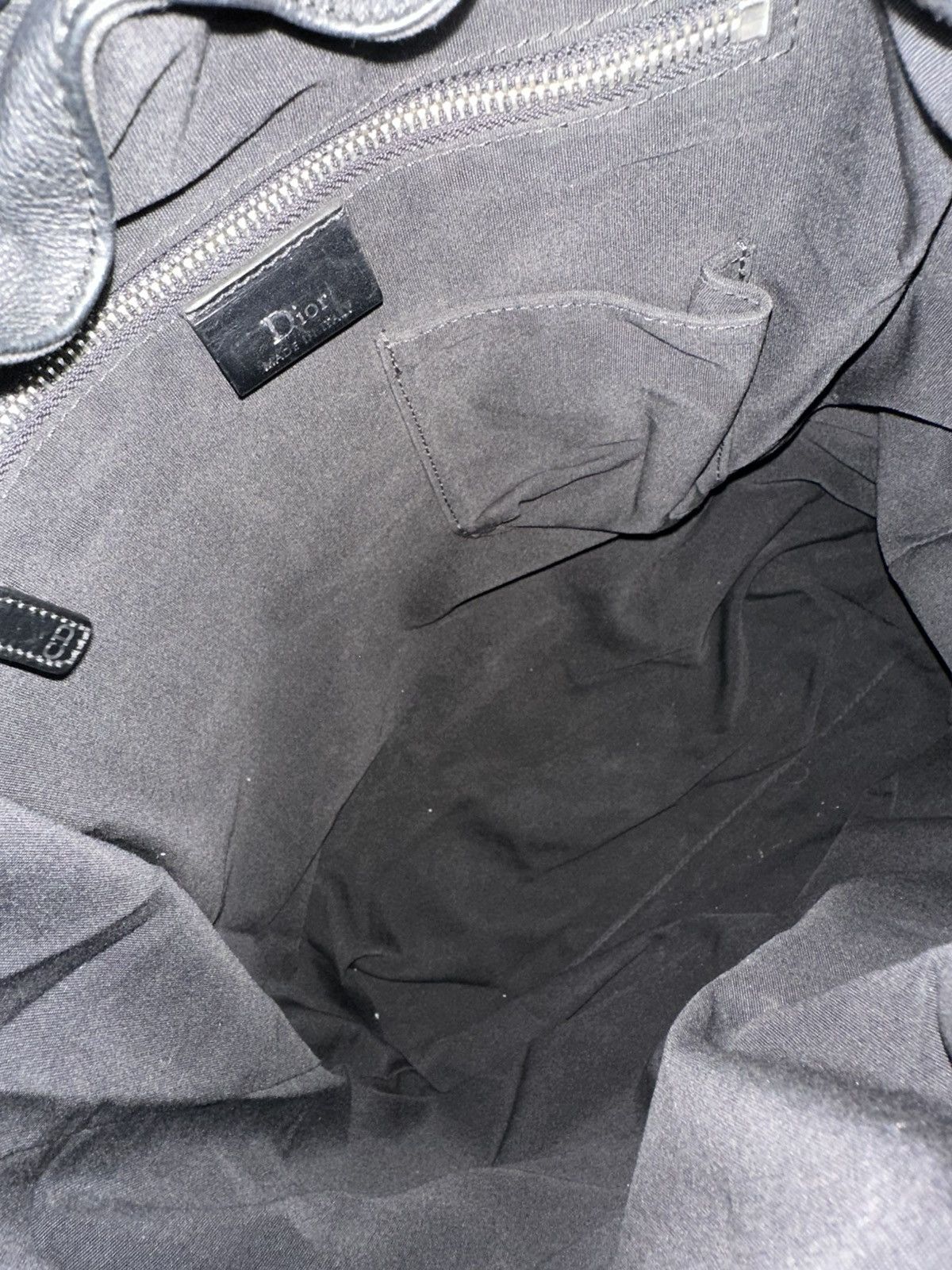 Dior × Kris Van Assche Dior Homme - Kris Van Assche - Leather Drawstring Back Pack Size ONE SIZE - 13 Thumbnail