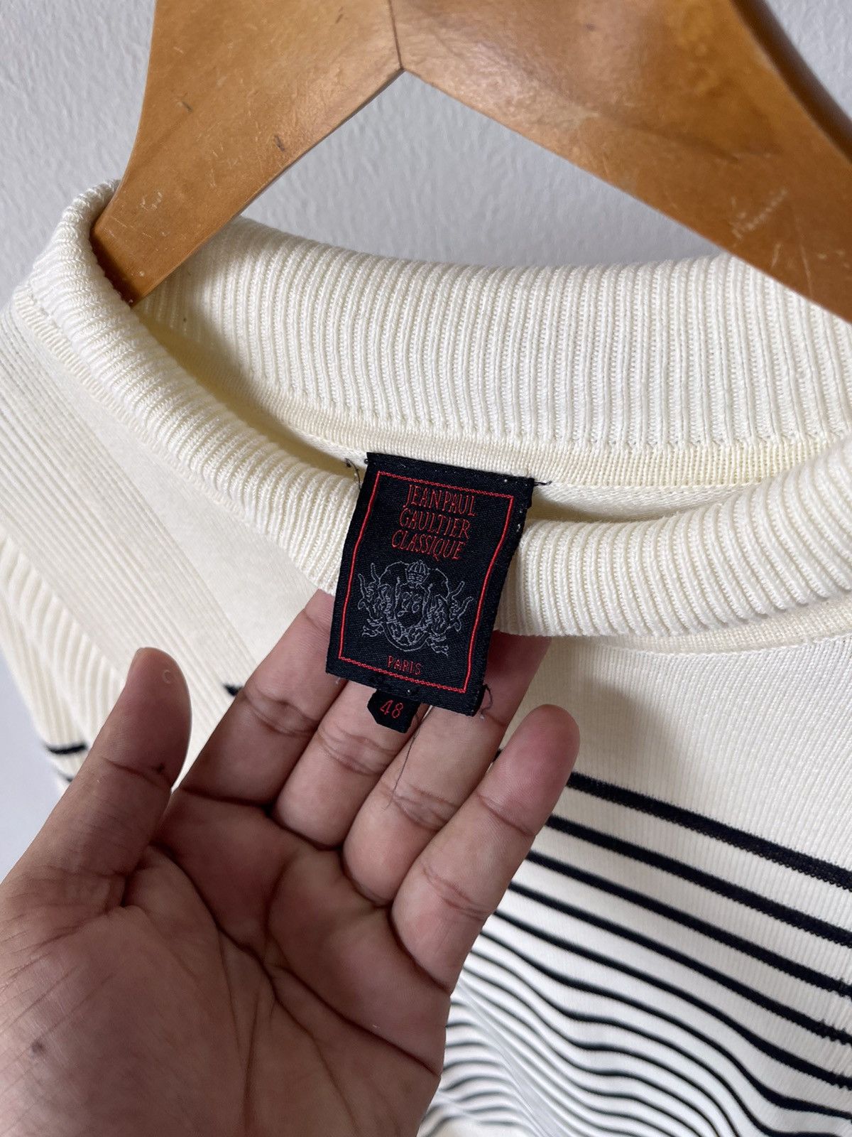 Jean Paul Gaultier 90s Jean Paul Gaultier Classique Turtleneck Size US XS / EU 42 / 0 - 10 Thumbnail