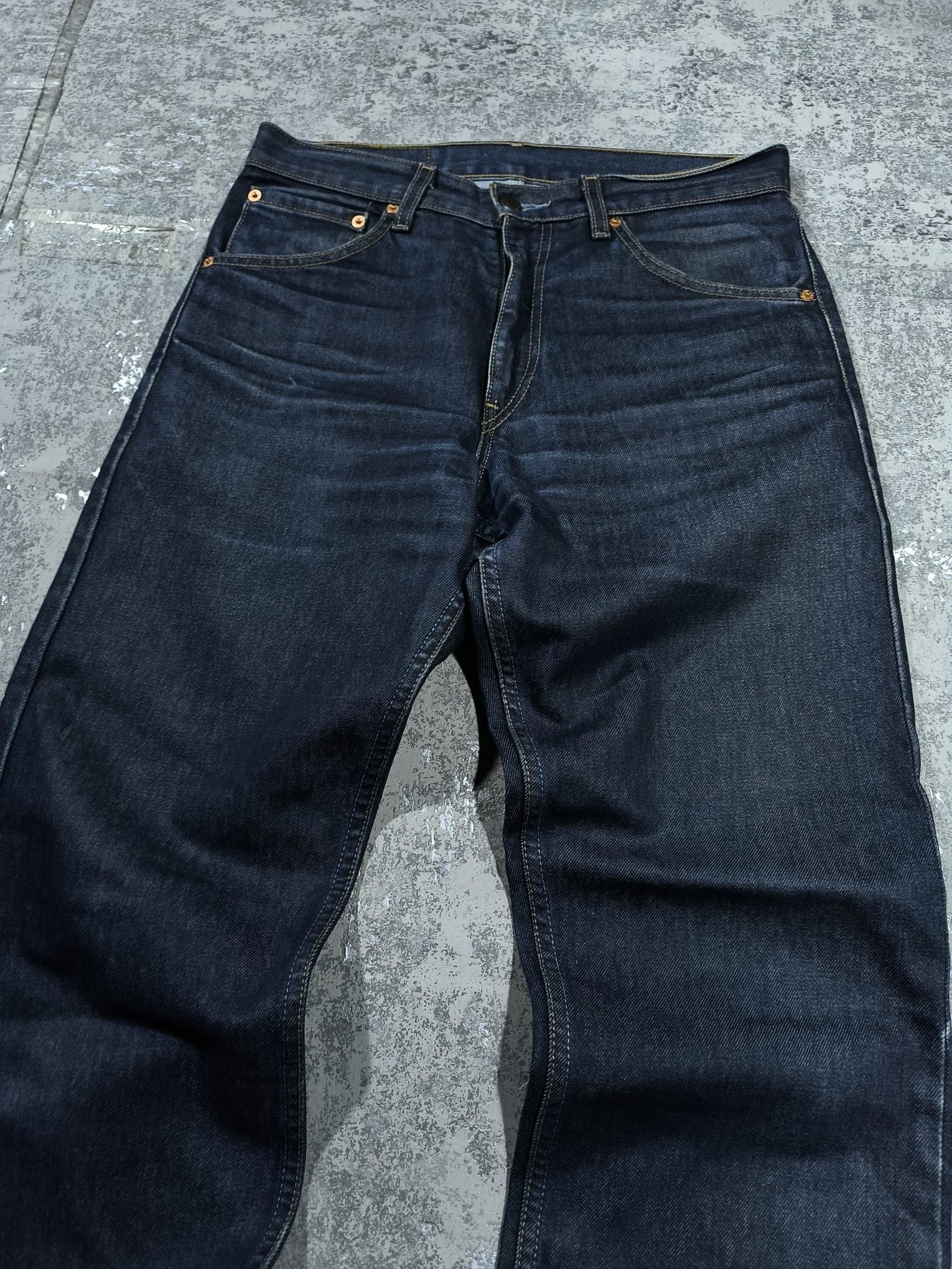 Levi's Vintage Clothing levis 521 shadow faded textured straight jeans Size US 30 / EU 46 - 4 Thumbnail