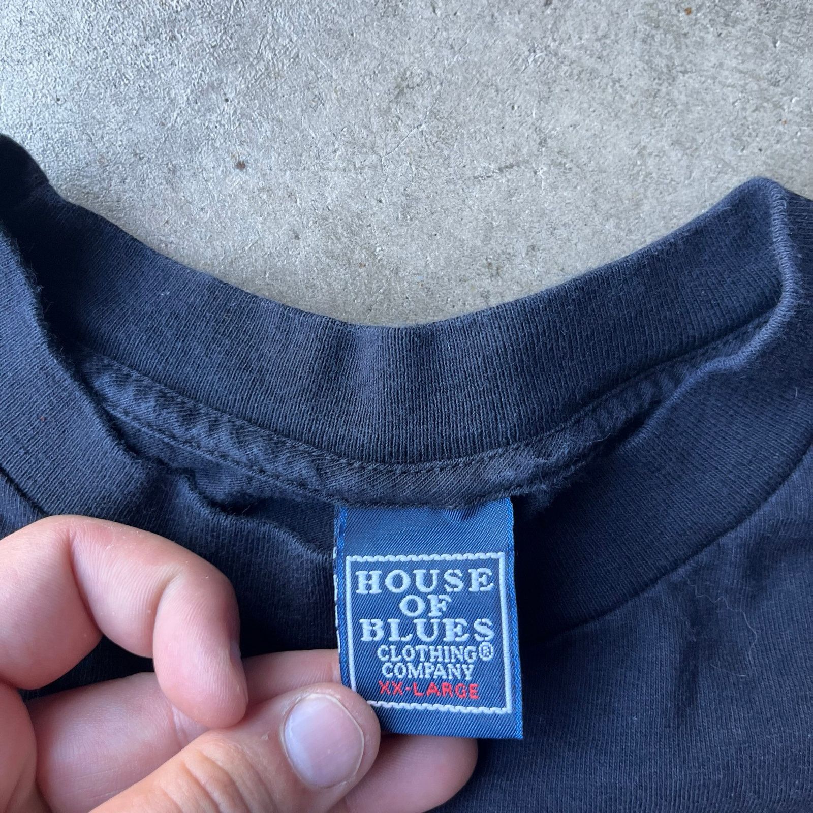 Vintage VINTAGE House of Blues Men T-Shirt 2XL Black Size US XXL / EU 58 / 5 - 5 Thumbnail