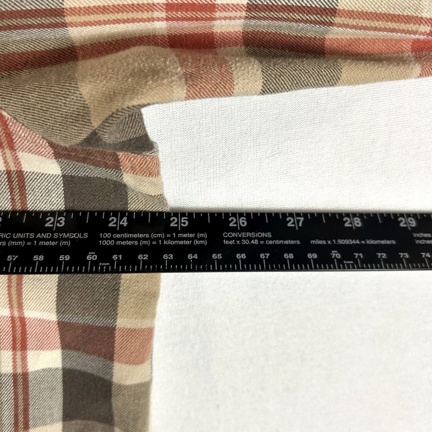 Wrangler Wrangler Button-Up Shirt Mens L Brown Plaid Long Sleeve Elbow Patch Carded Collared All Seasons Heritage Button Up Size US L / EU 52-54 / 3 - 7 Thumbnail