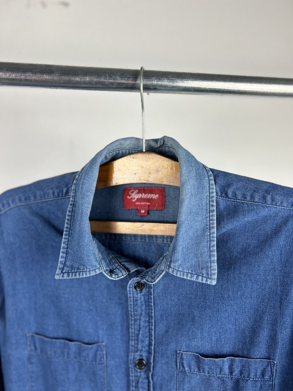 Supreme supreme western denim shirt Size US M / EU 48-50 / 2 - 4 Thumbnail