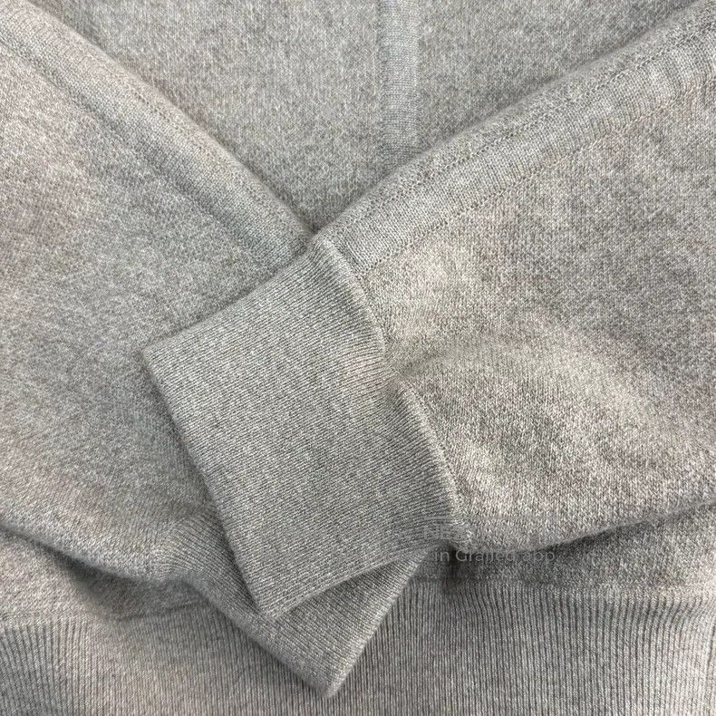 Hermes Hermes Oatmeal color double-sided shearling batwing sweate Size XS / US 0-2 / IT 36-38 - 8 Thumbnail