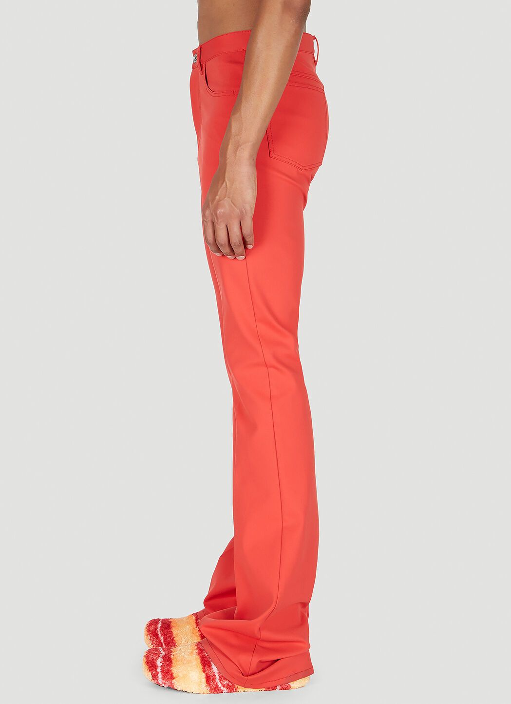 Marni BNWT SS23 MARNI COMPACT VISCOSE JERSEY LACQUER PANTS 44 Size US 28 / EU 44 - 11 Thumbnail