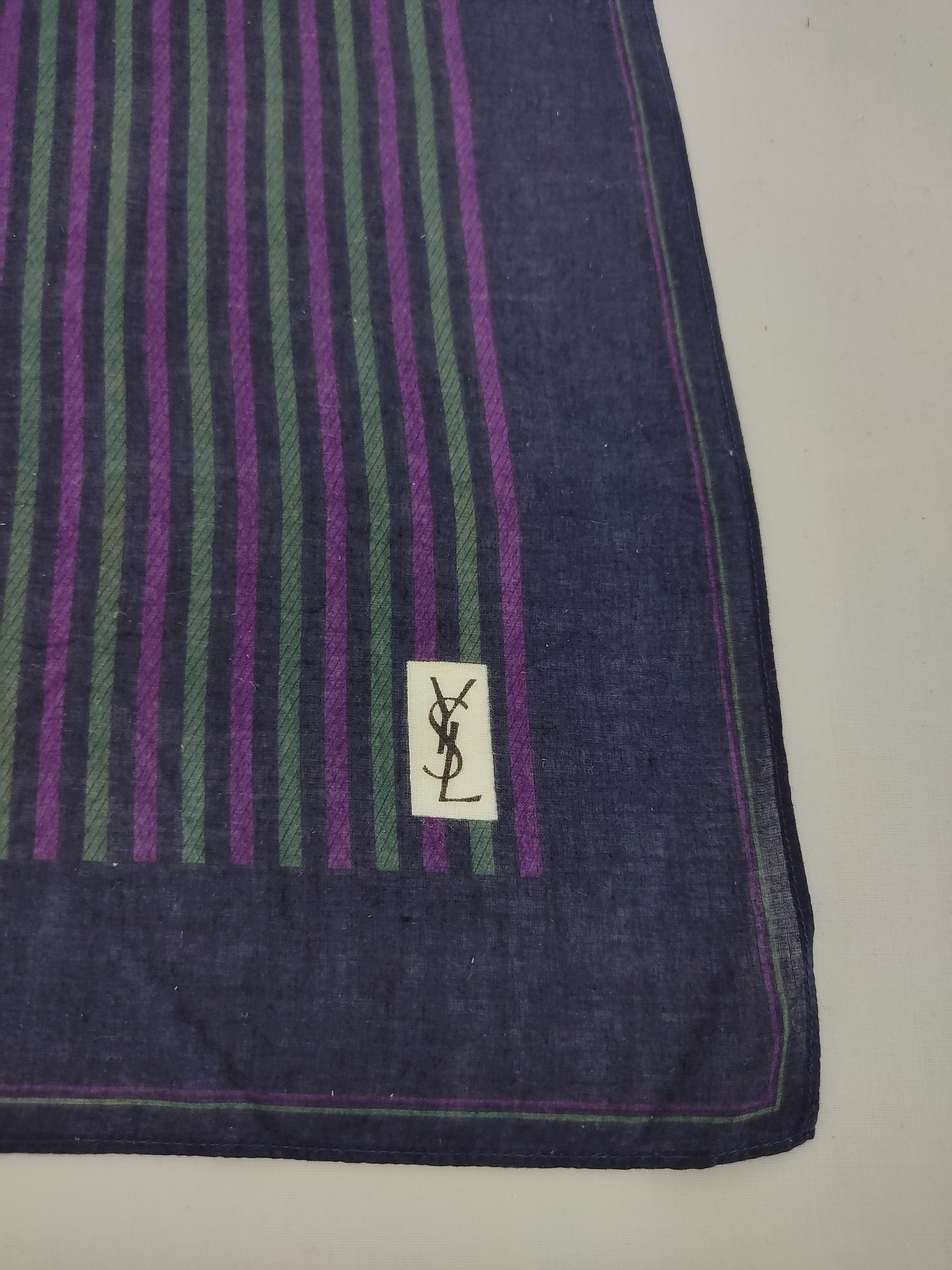 Vintage × Yves Saint Laurent Vintage Yves Saint Laurent Handkerchief / Neckwear / Bandana Size ONE SIZE - 6 Thumbnail
