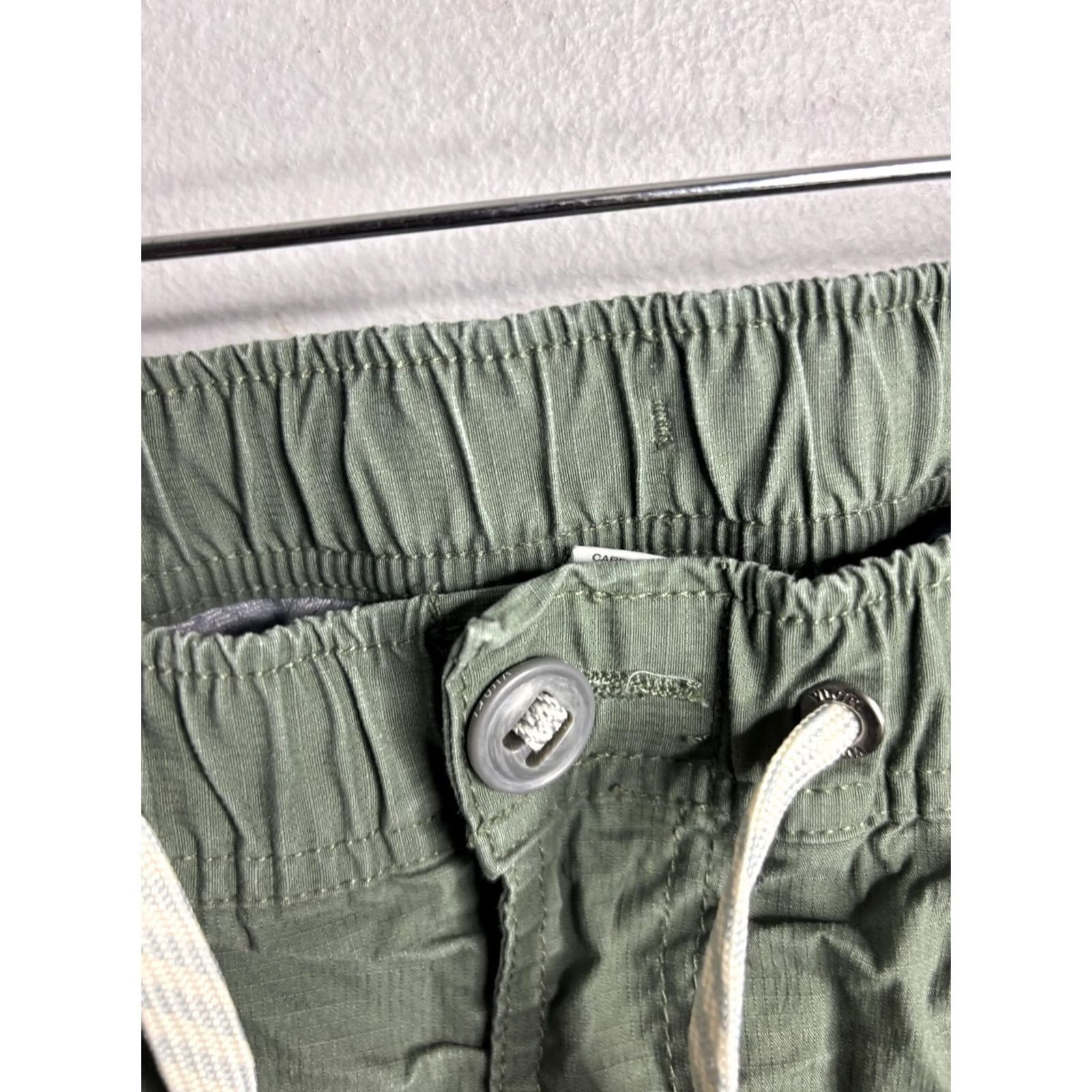 Vuori Vuori Pants Men S Green Ripstop Jogger Drawstring Pockets Zipper Athletic Casual Everyday Size US 29 - 5 Thumbnail