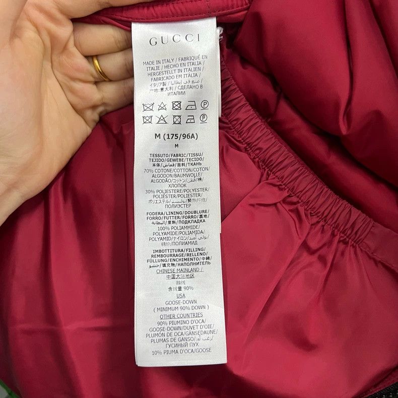 Gucci Gucci Green full-printed old flower GG down jacket 2504-Nex Size US M / EU 48-50 / 2 - 3 Thumbnail