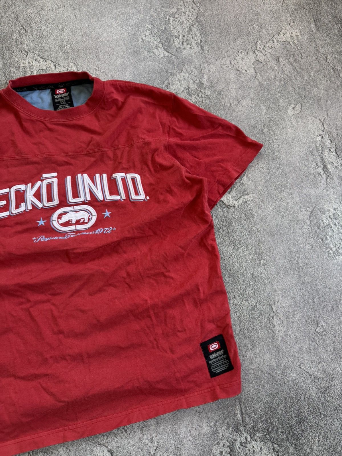 Ecko Unltd. × Vintage Ecko Unltd S big logo tee T-shirt RAP HipHop MMA sk8 Y2K 90s Size US S / EU 44-46 / 1 - 10 Thumbnail