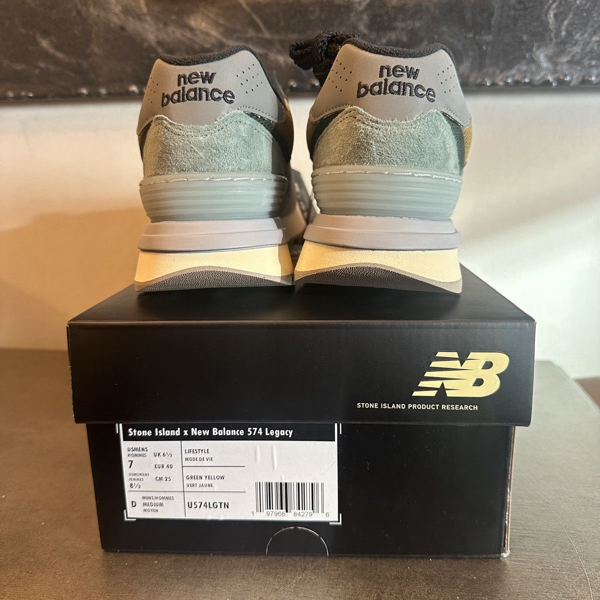 New Balance × Stone Island Stone Island x New Balance 574 Legacy Size US 8.5 / IT 38.5 - 10 Thumbnail